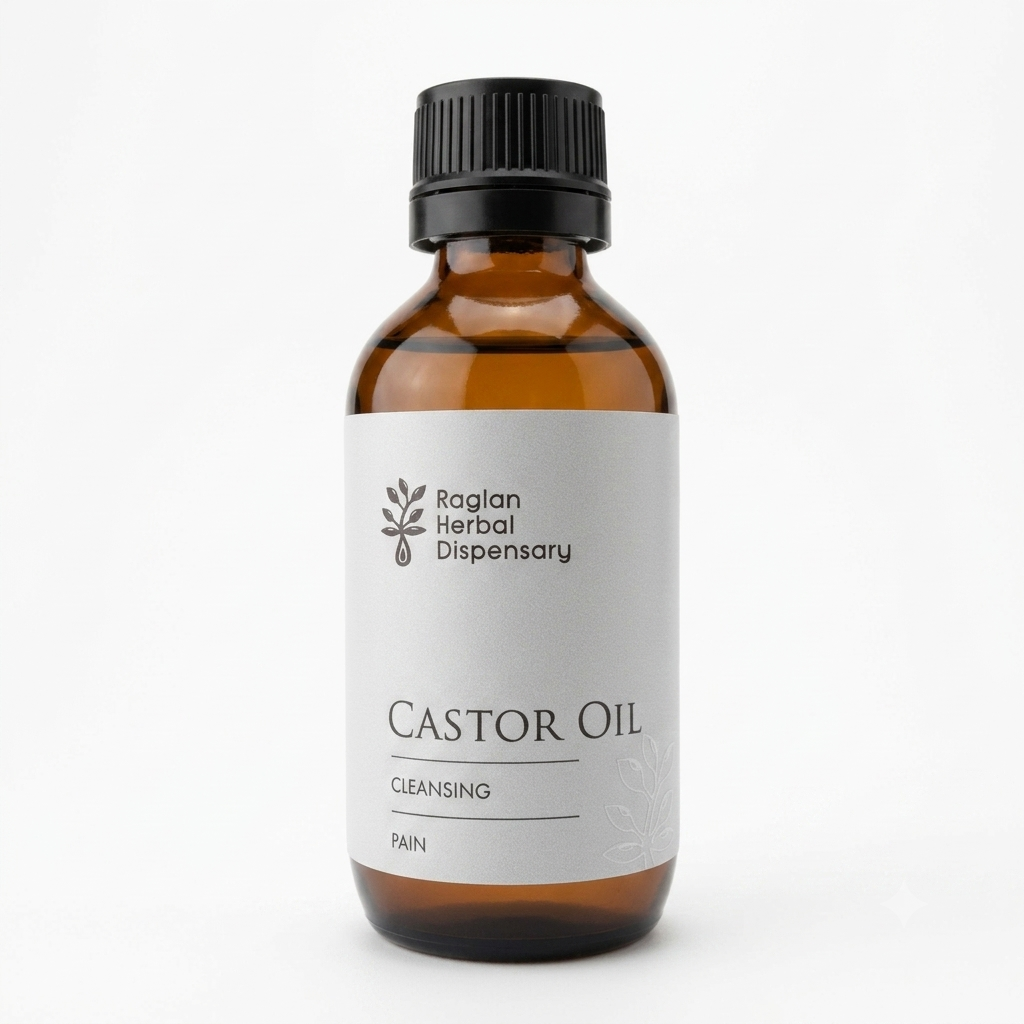 Castor Carrier Oil Cleansing and Healing