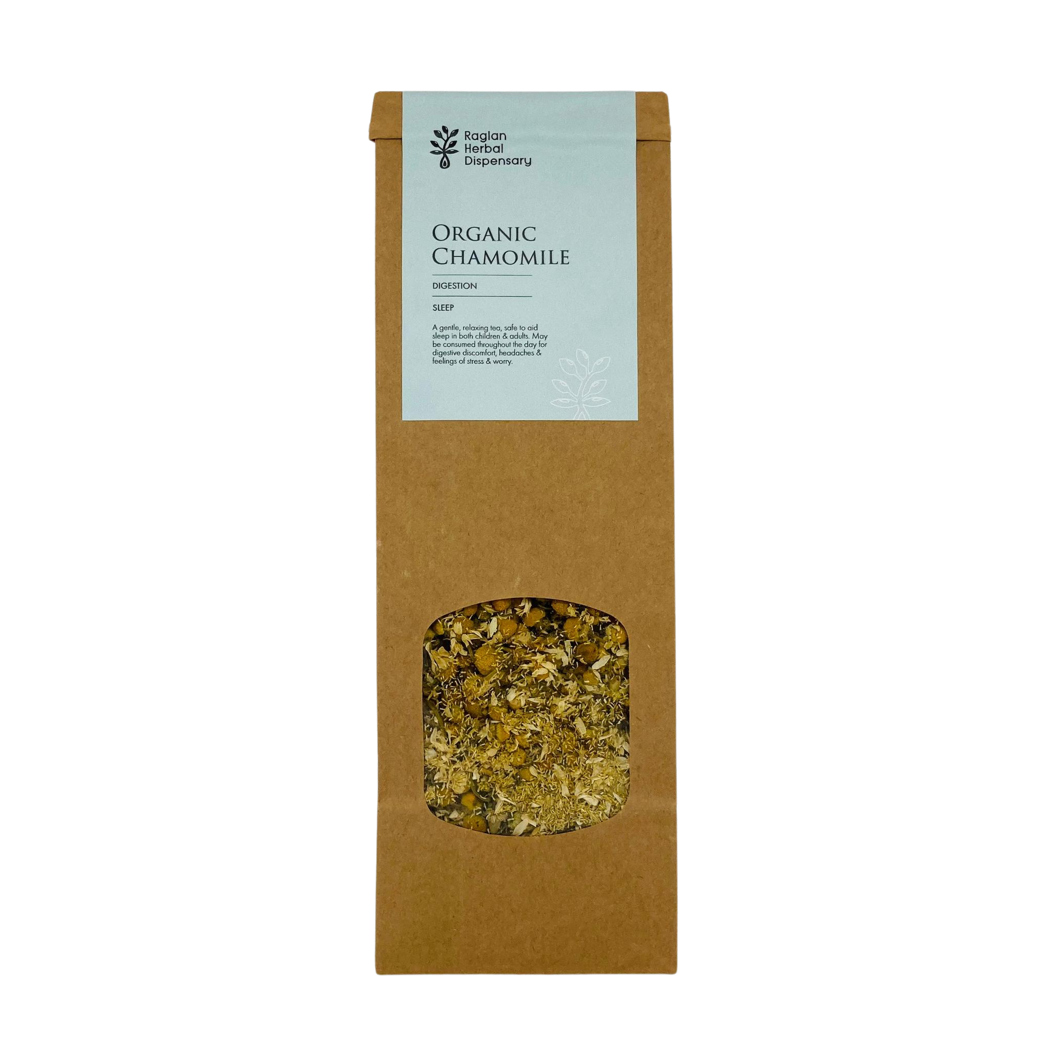 Organic Chamomile Herbal Tea for Digestion & Sleep Support
