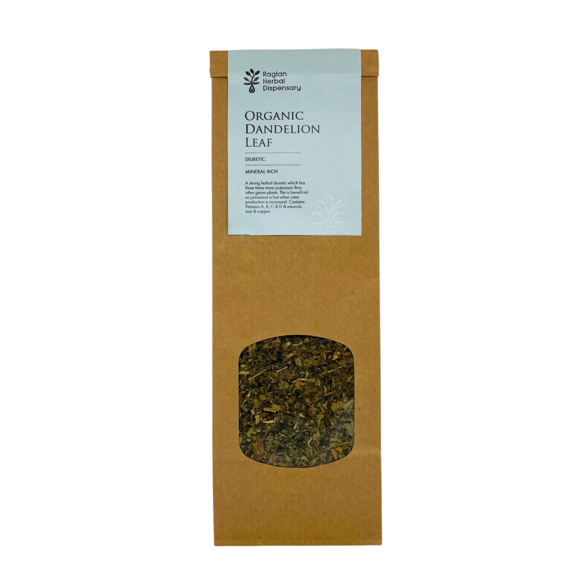 Organic Dandelion Leaf Tea – Diuretic and Mineral-Rich Support