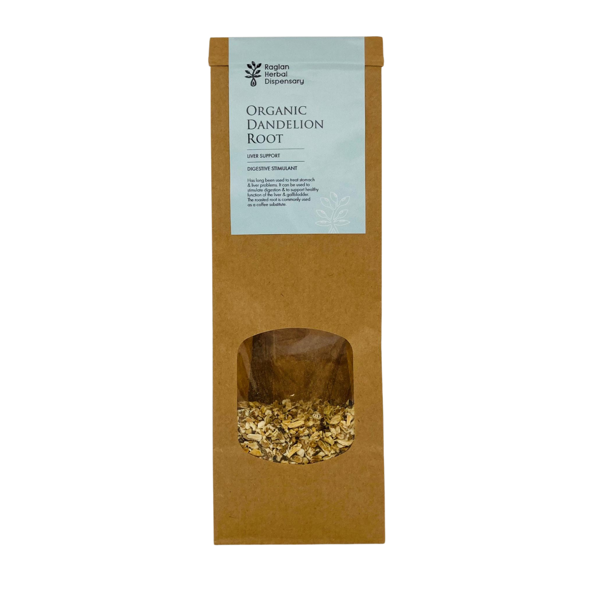 Organic Dandelion Root Herbal Tea for Liver  and Digestive Support