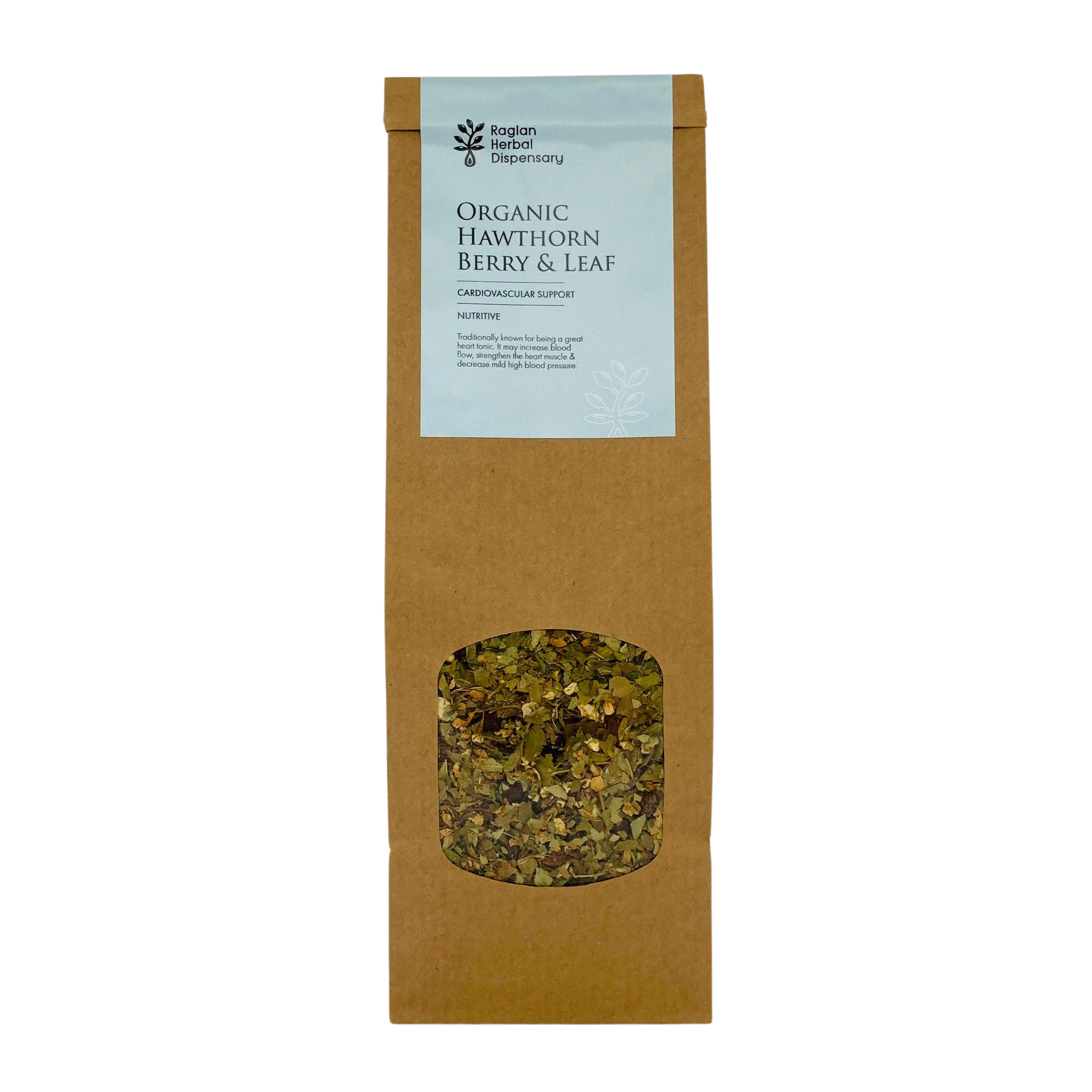 Organic Hawthorn Berry & Leaves Herbal Tea Cardiovascular Support and Nutritive