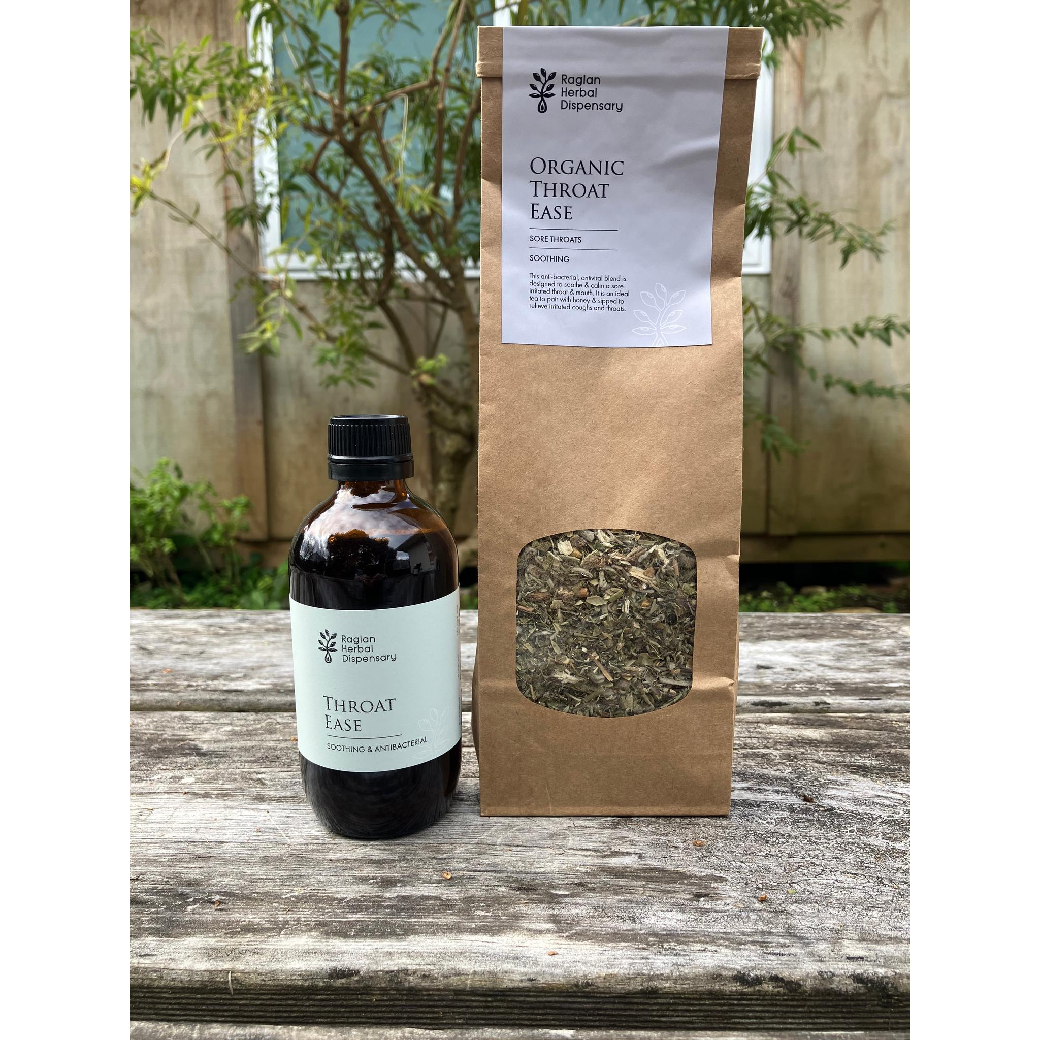 HERBAL DISPENSARY THROAT EASE BUNDLE - The Herbal Dispensary Raglan