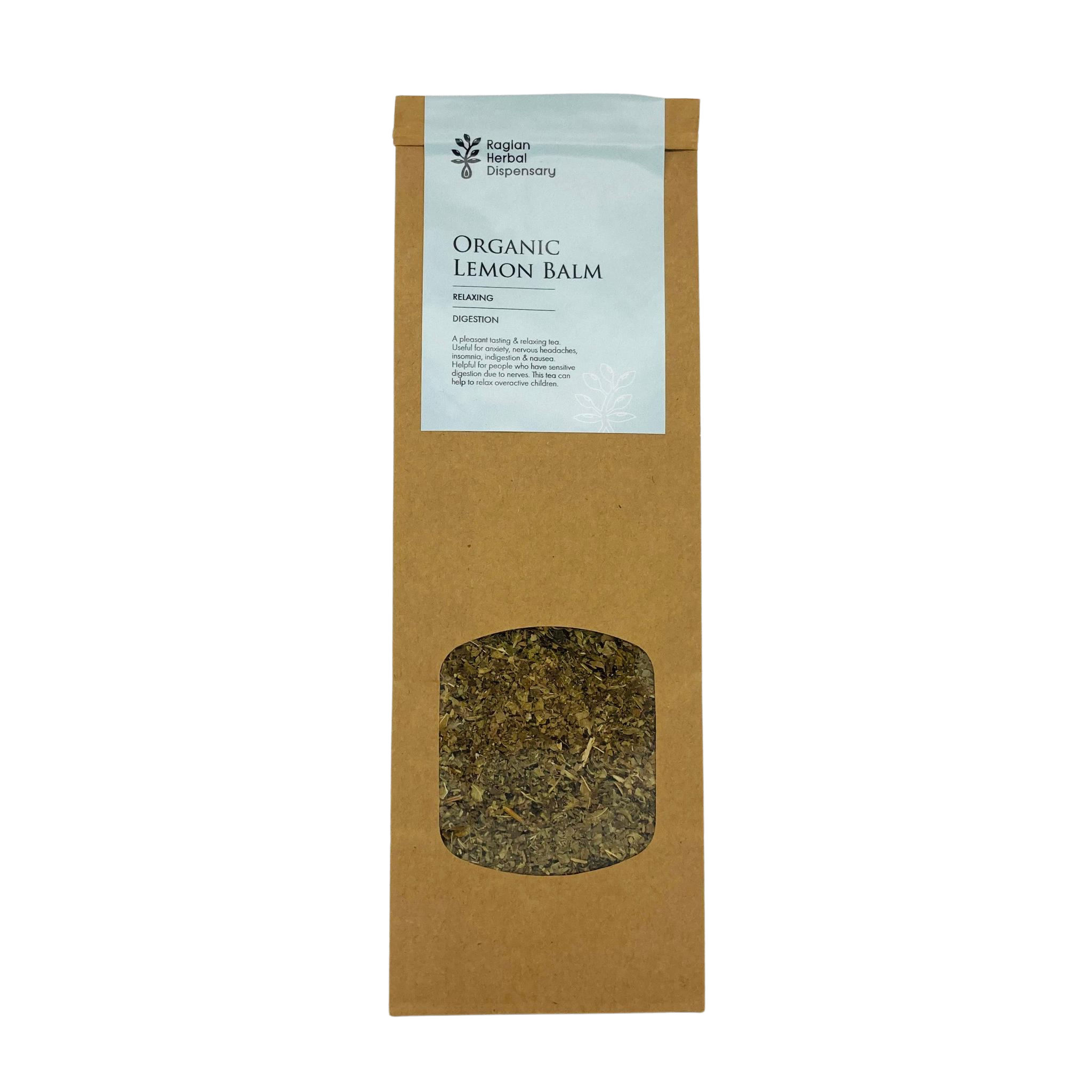 Organic Lemon Balm Herbal Tea Relaxation and Digestion
