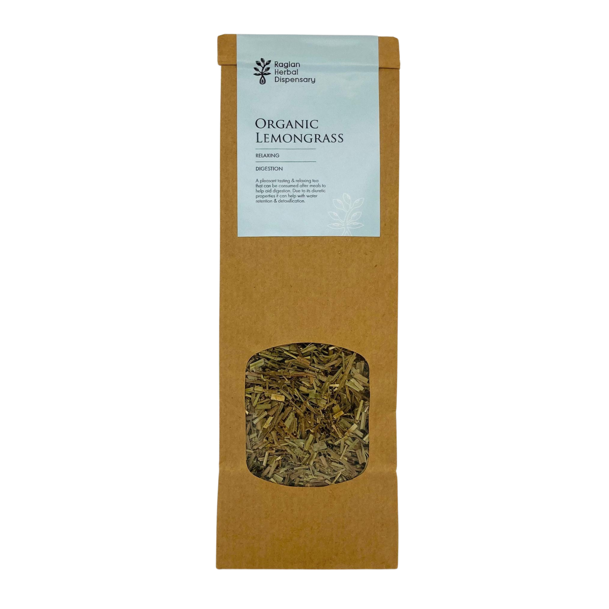 Organic Lemongrass Herbal Tea Relaxation and Digestion Support