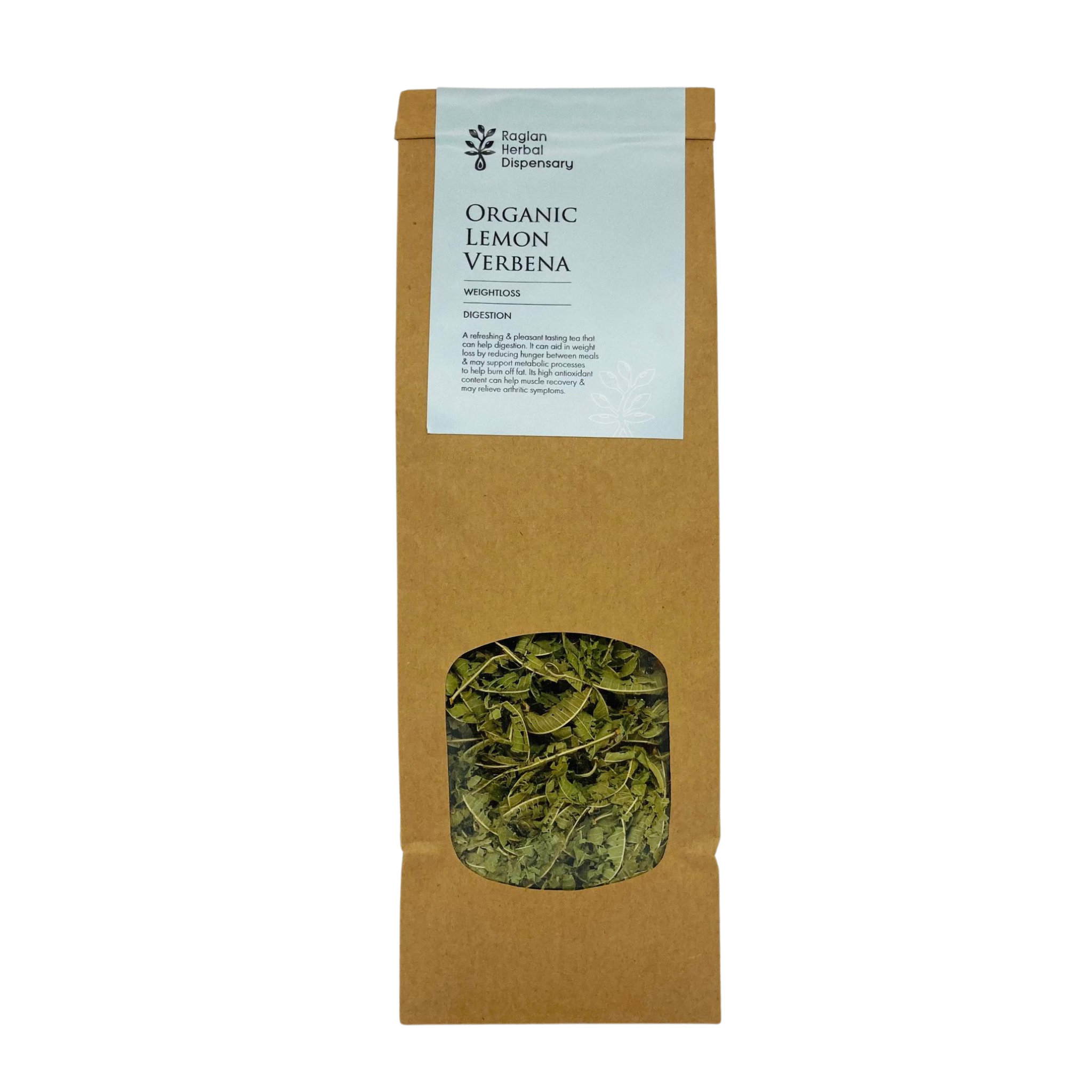 Organic Lemon Verbena Herbal Tea Digestion and Weight Loss