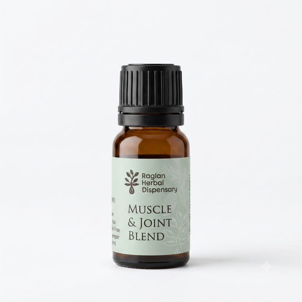 Muscle & Joint Essential Oil Blend for Relief and Recovery