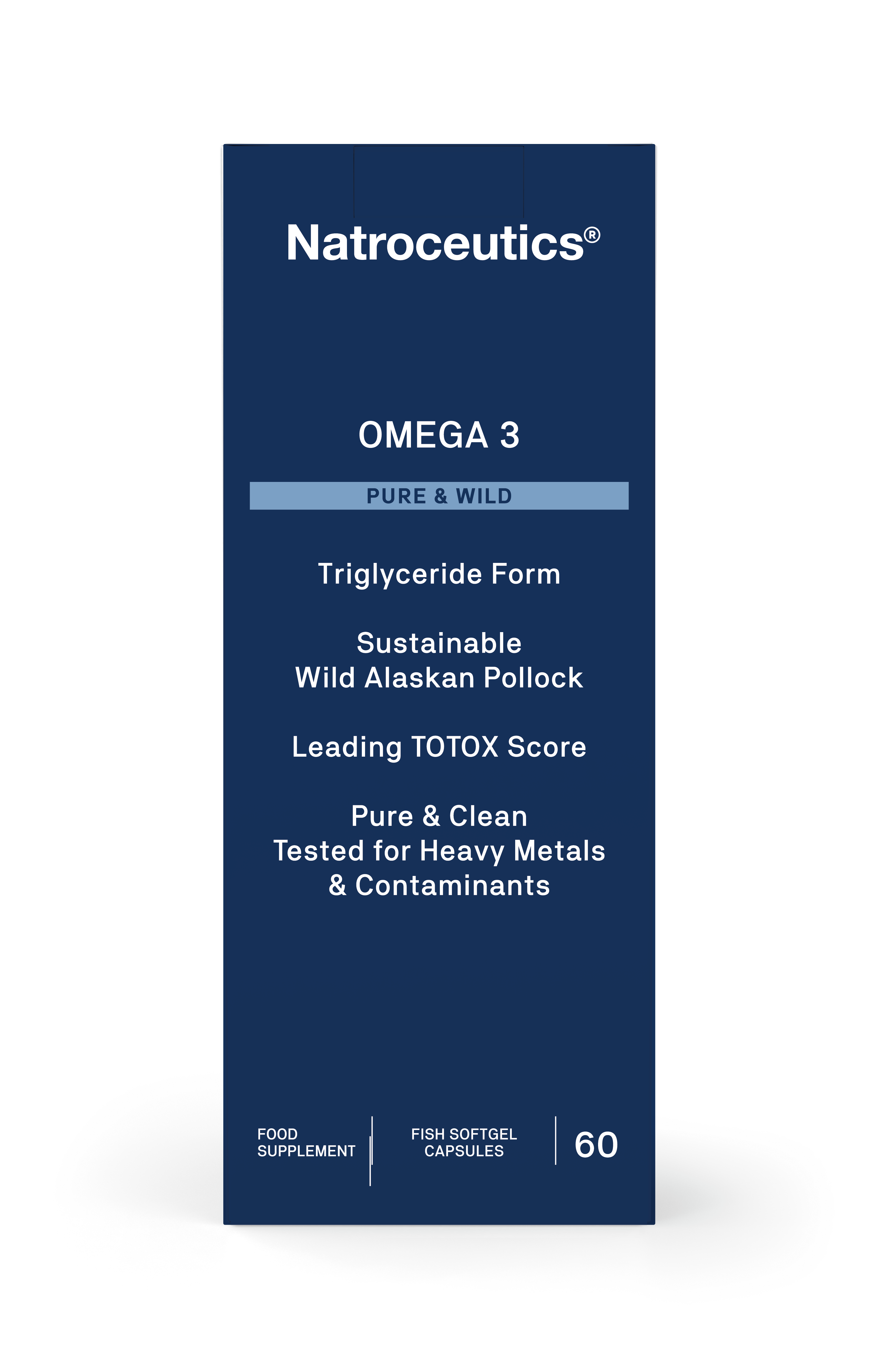 Omega 3 Pure & Wild Triglyceride  Form | Natroceutics