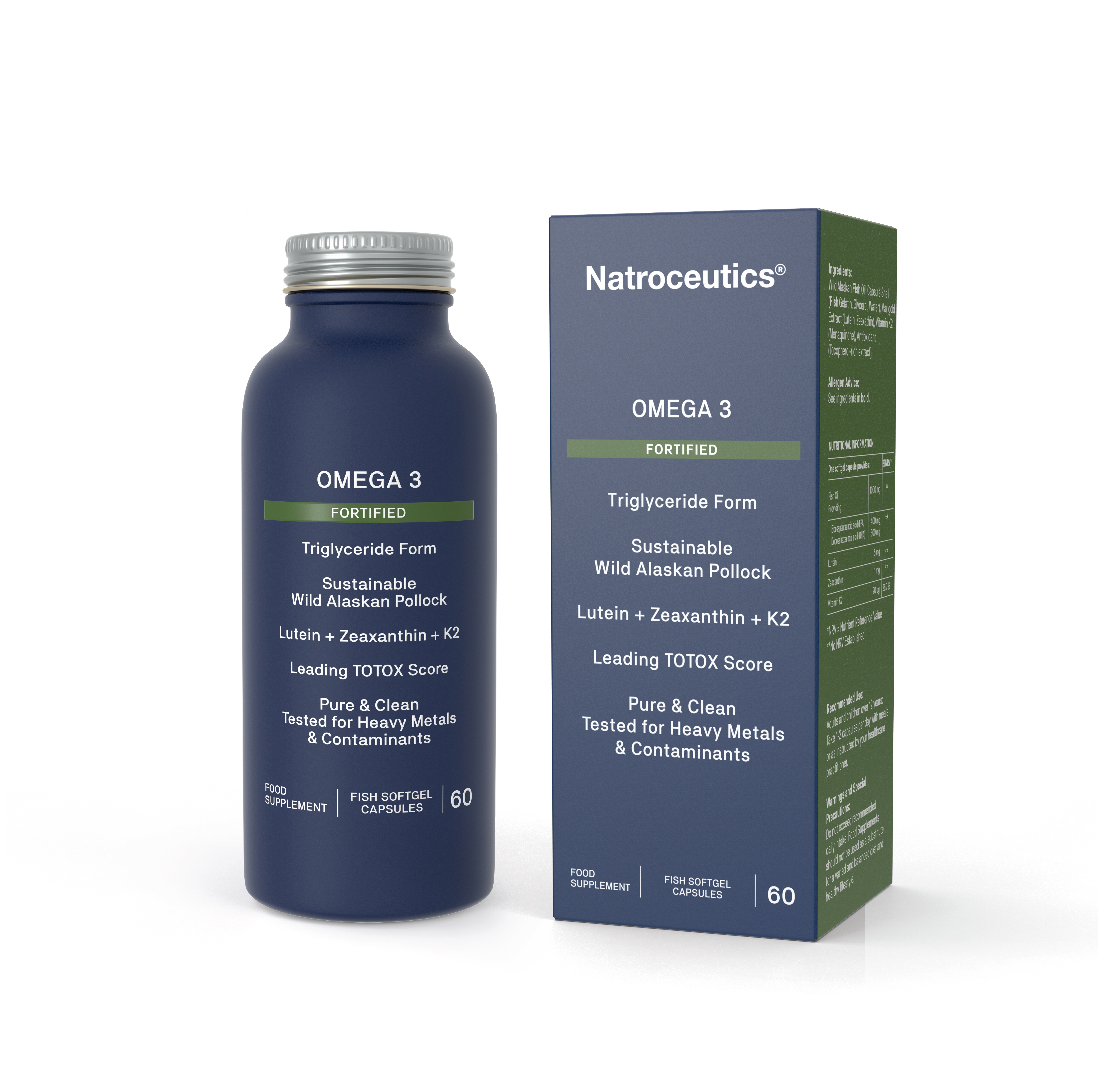 Natroceutics Omega 3 Fortified 60 CAPS