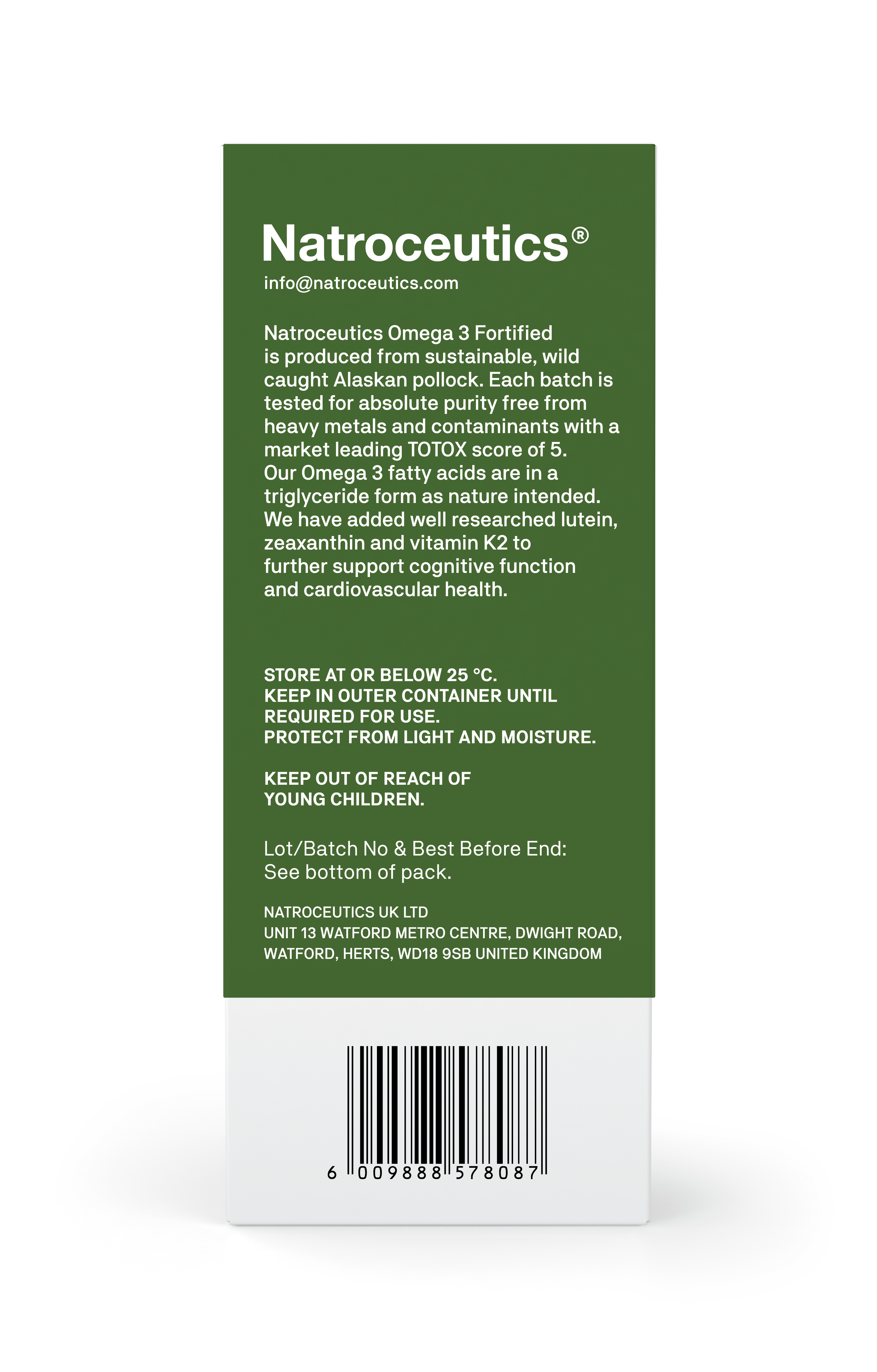 Omega 3 Fortified 60 CAPS - Natroceutics