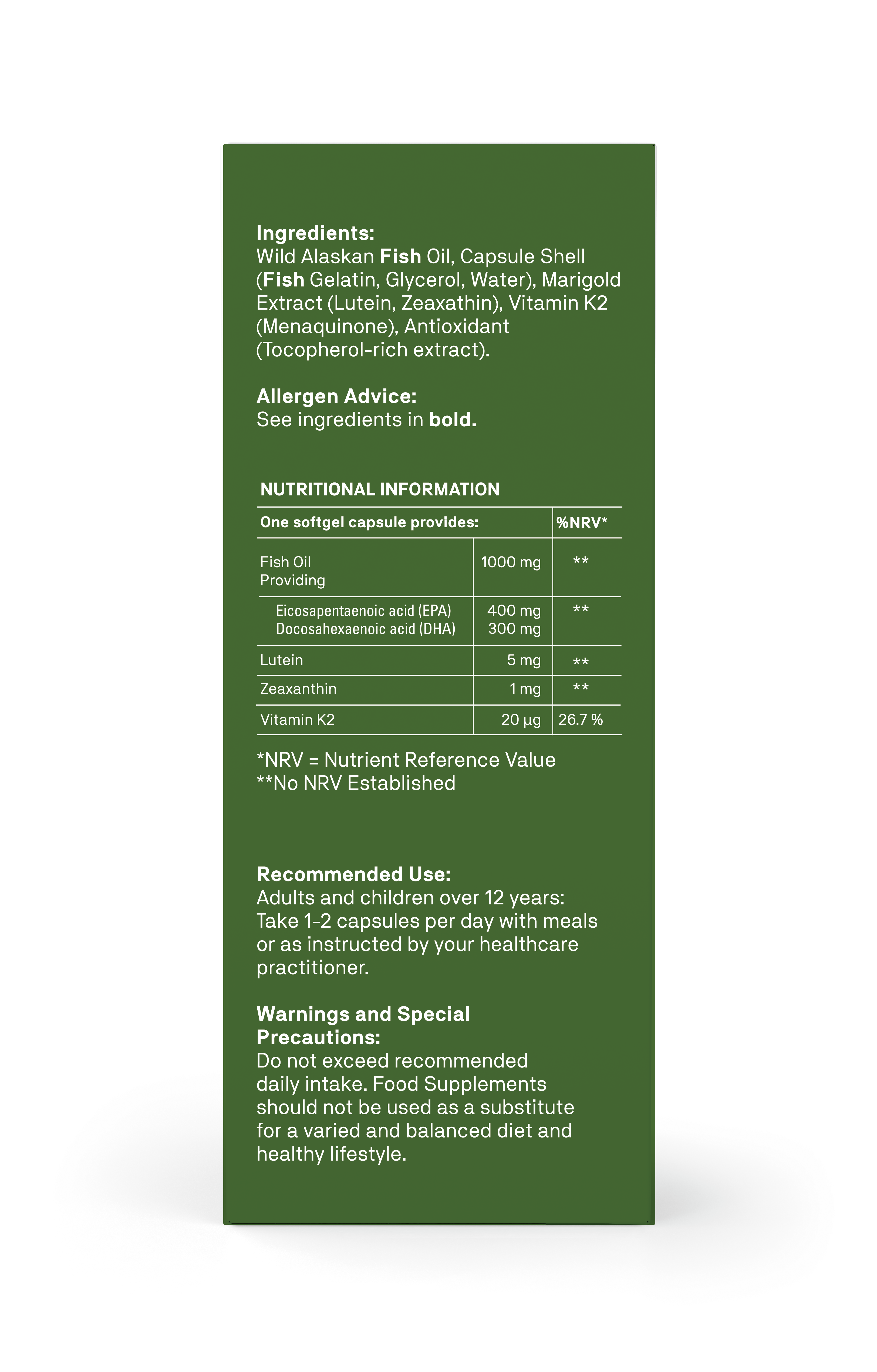 Omega 3 Fortified 60 CAPS - Natroceutics