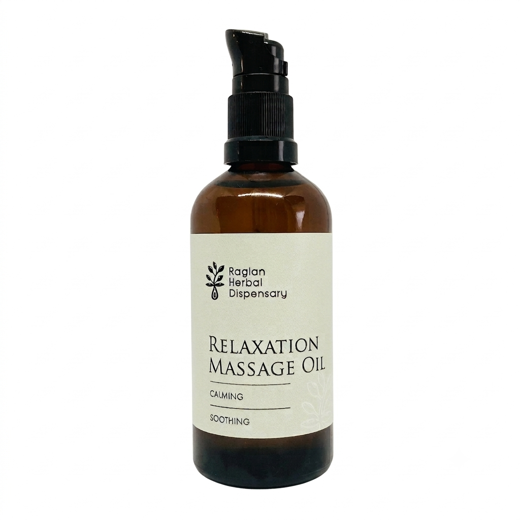 Relaxation Massage Oil with Calming Essential Oils