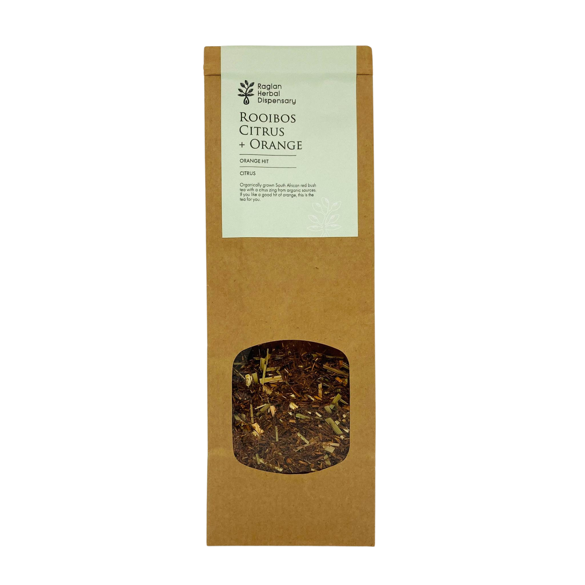 Organic Rooibos Citrus and Orange Tea Blend Uplifting and Antioxidant Rich
