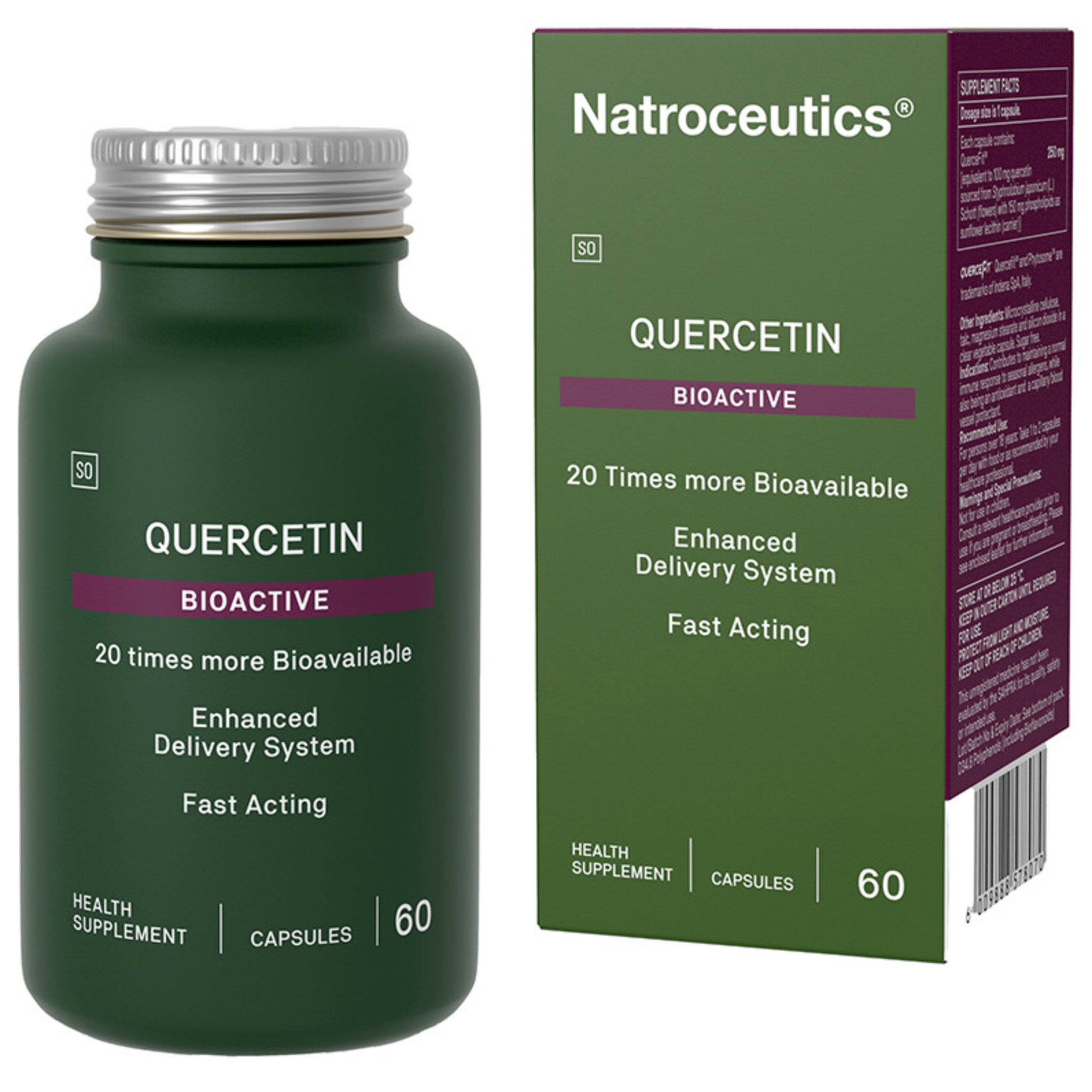 Natroceutics Quercetin Bioactive - The Herbal Dispensary Raglan