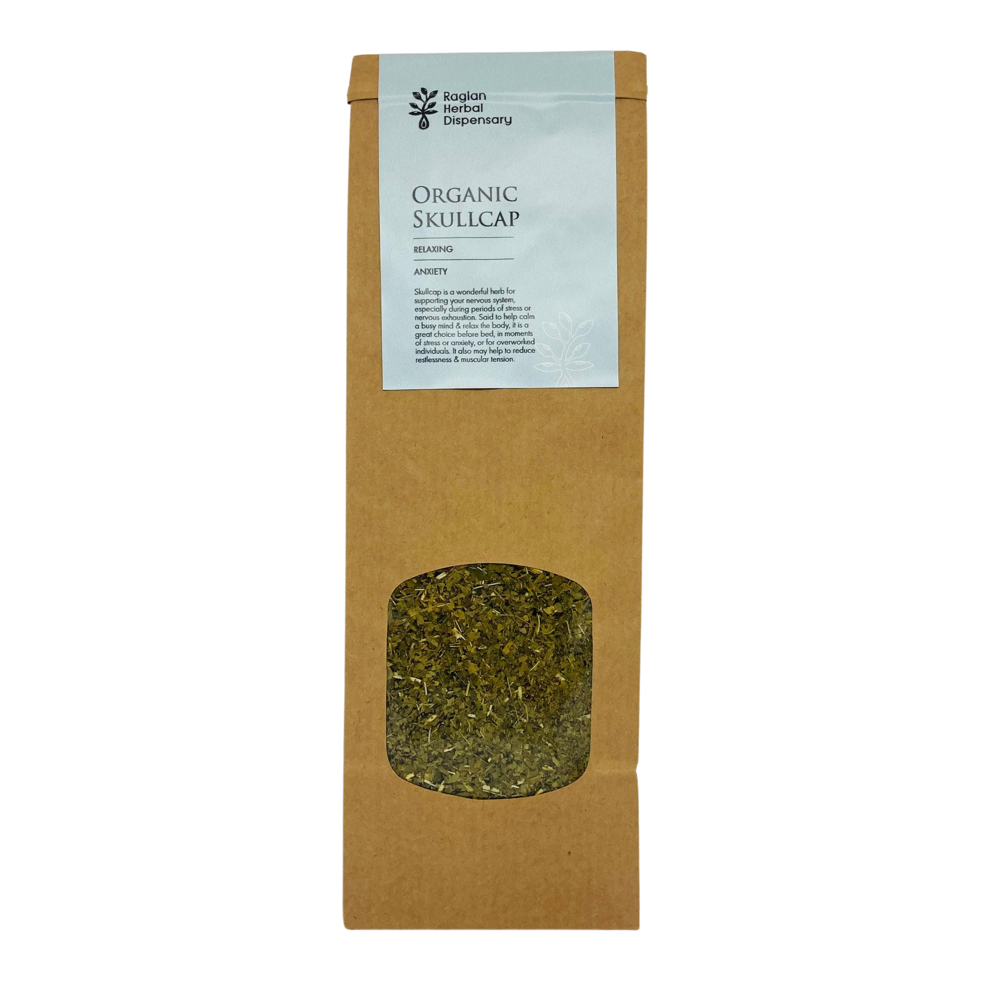 Organic Skullcap Tea for Calm and Restful Sleep