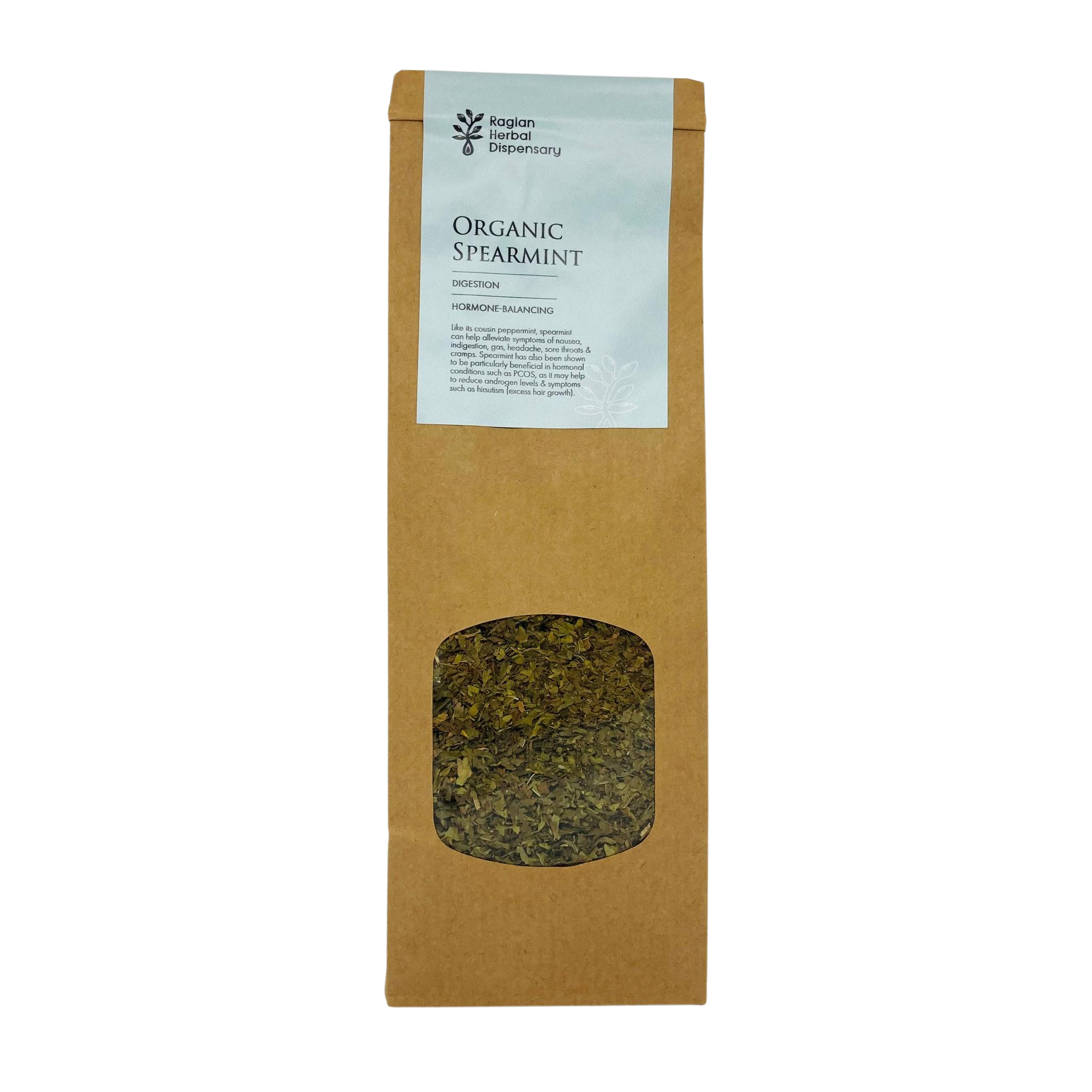 Organic Spearmint Herbal Tea  Digestive and Hormone Support