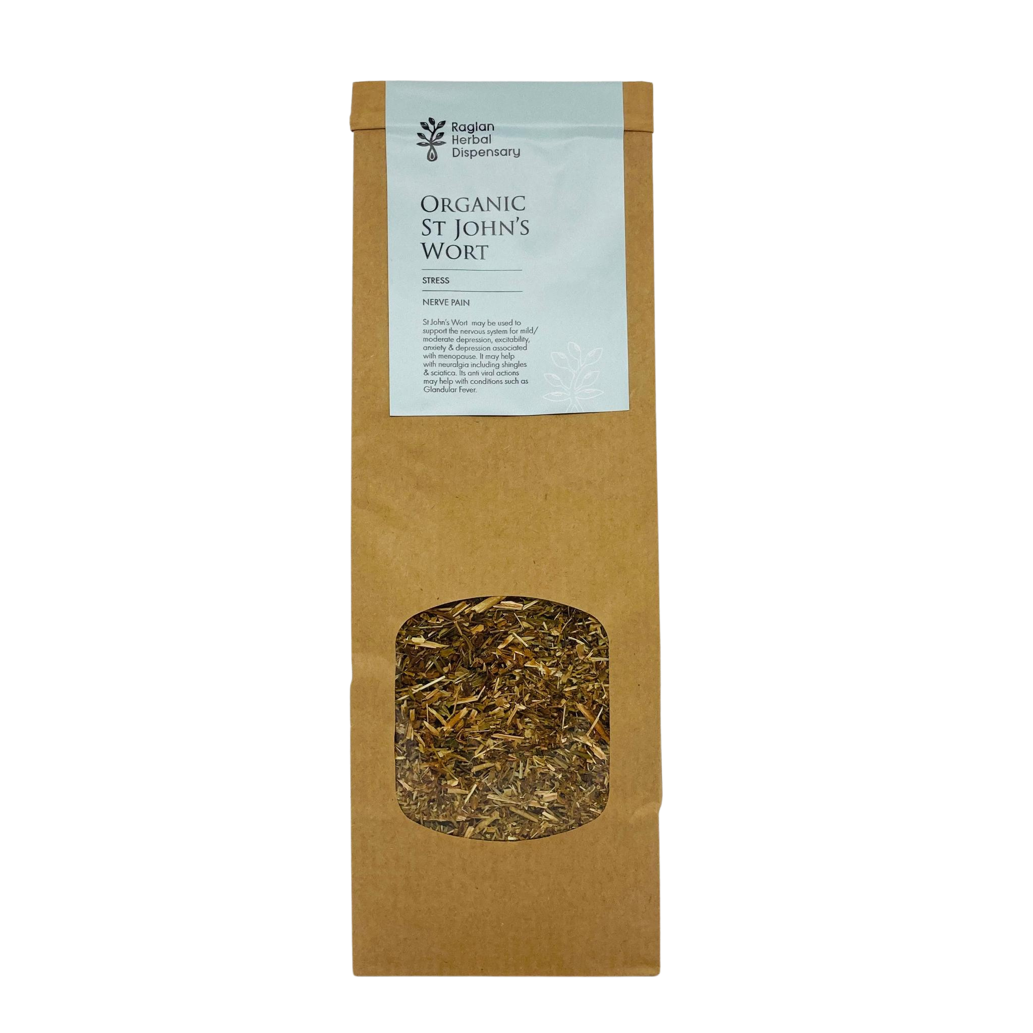 Organic St. John’s Wort Herbal Tea Stress and Mood