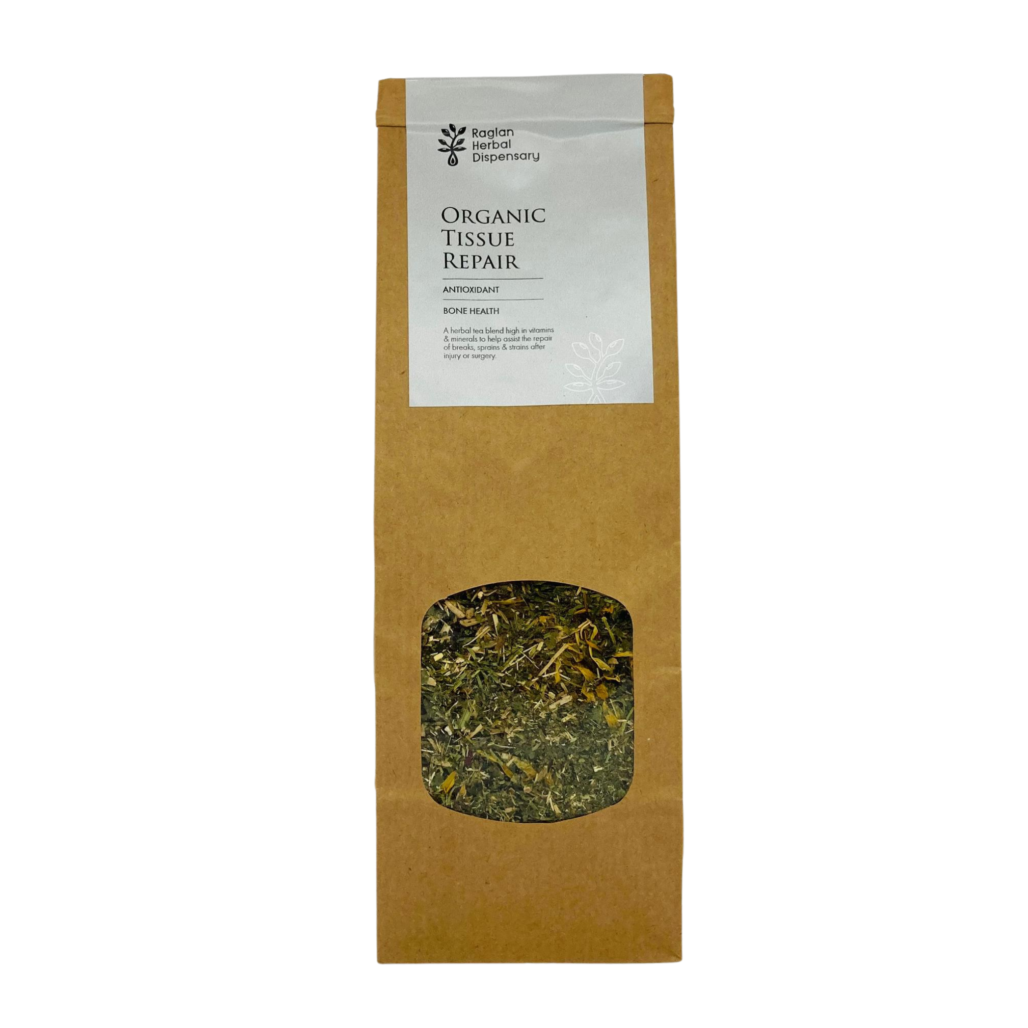 Organic Tissue Repair Herbal Tea Blend for Recovery and Healing Support