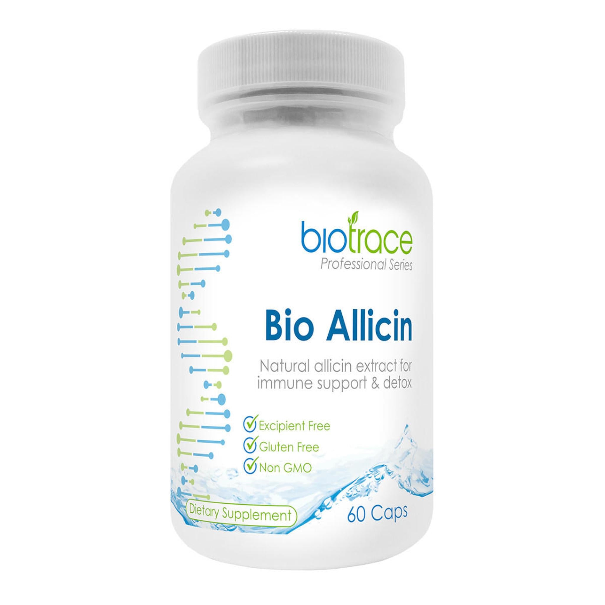 BIOTRACE BIO ALLICIN 60 CAPS - The Herbal Dispensary Raglan