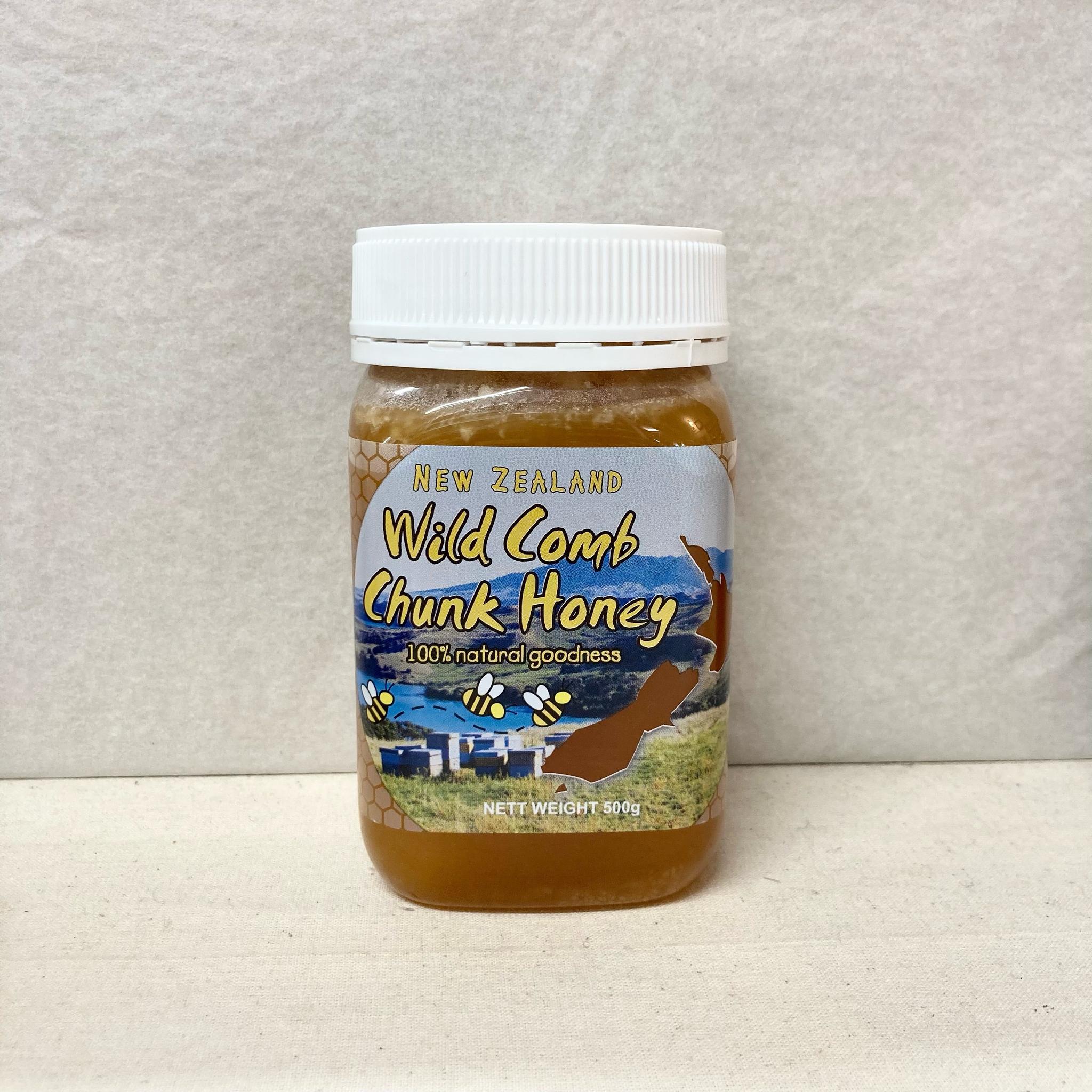 WILD COMB CHUNK HONEY 500G - The Herbal Dispensary Raglan