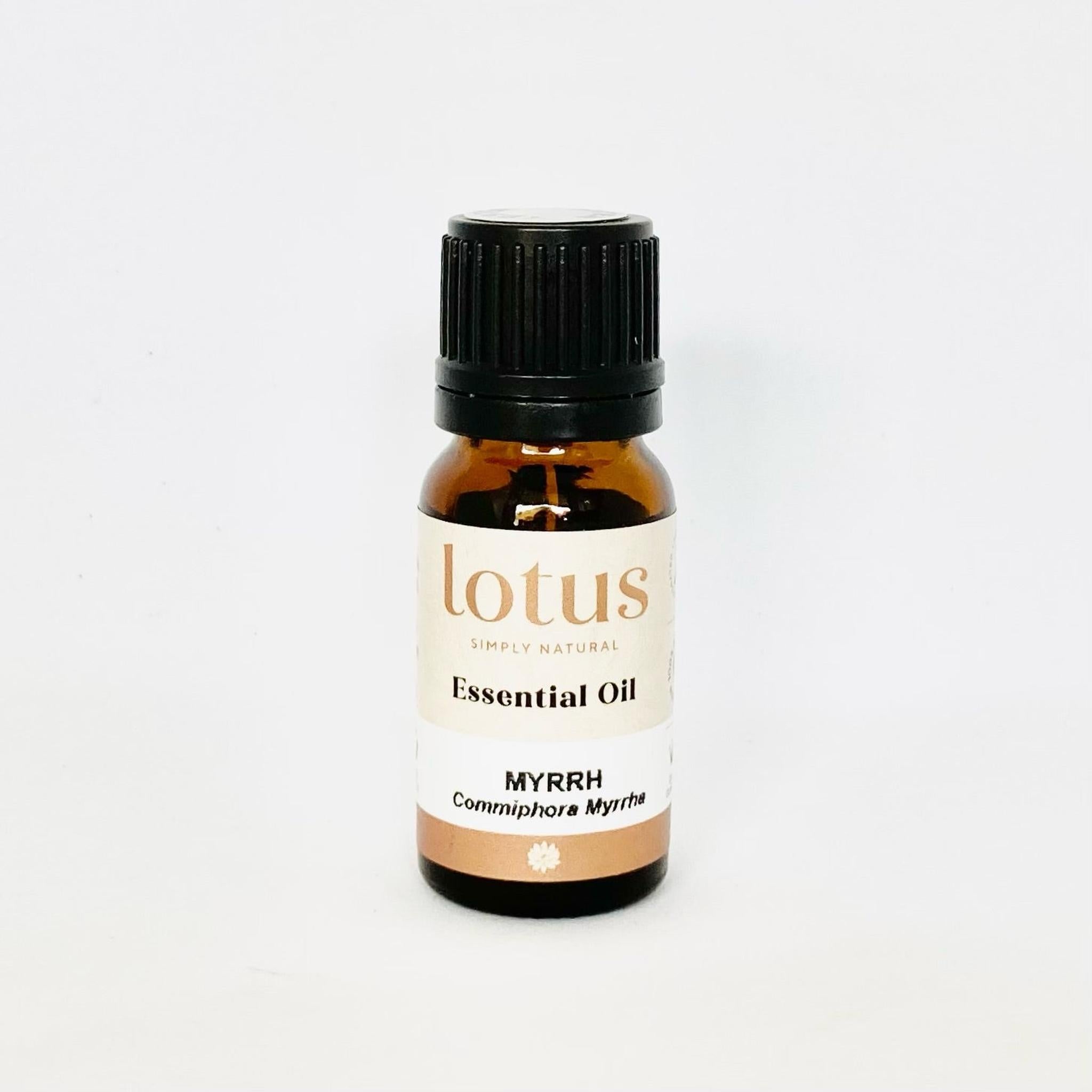 LOTUS MYRRH ESSENTIAL OIL 10ML - The Herbal Dispensary Raglan