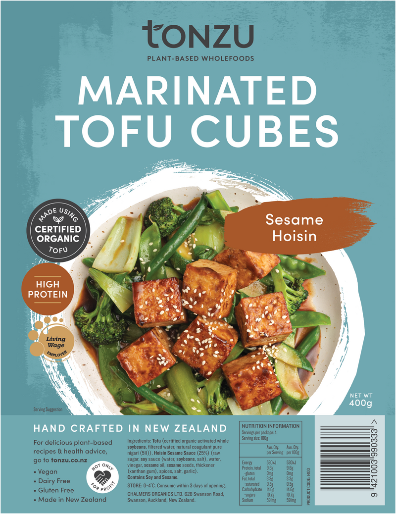 Marinated Tofu Cubes Sesame Hoisin 400g