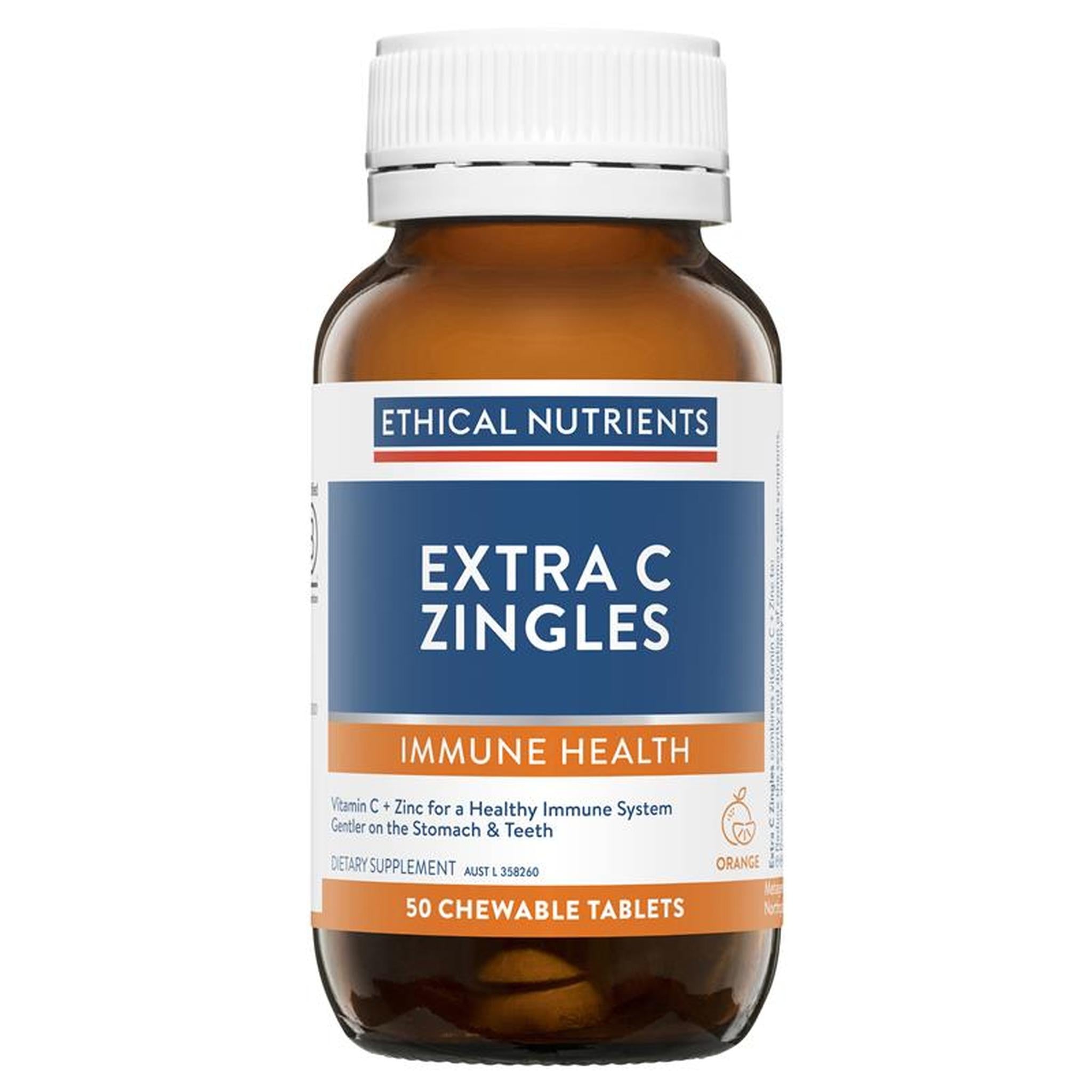 ETHICAL NUTRIENTS EXTRA C ZINGLES - The Herbal Dispensary Raglan