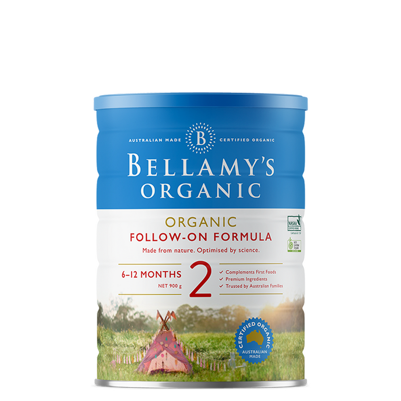 BELLAMY'S ORGANIC FOLLOW-ON FORMULA 6-12 MTHS 900G