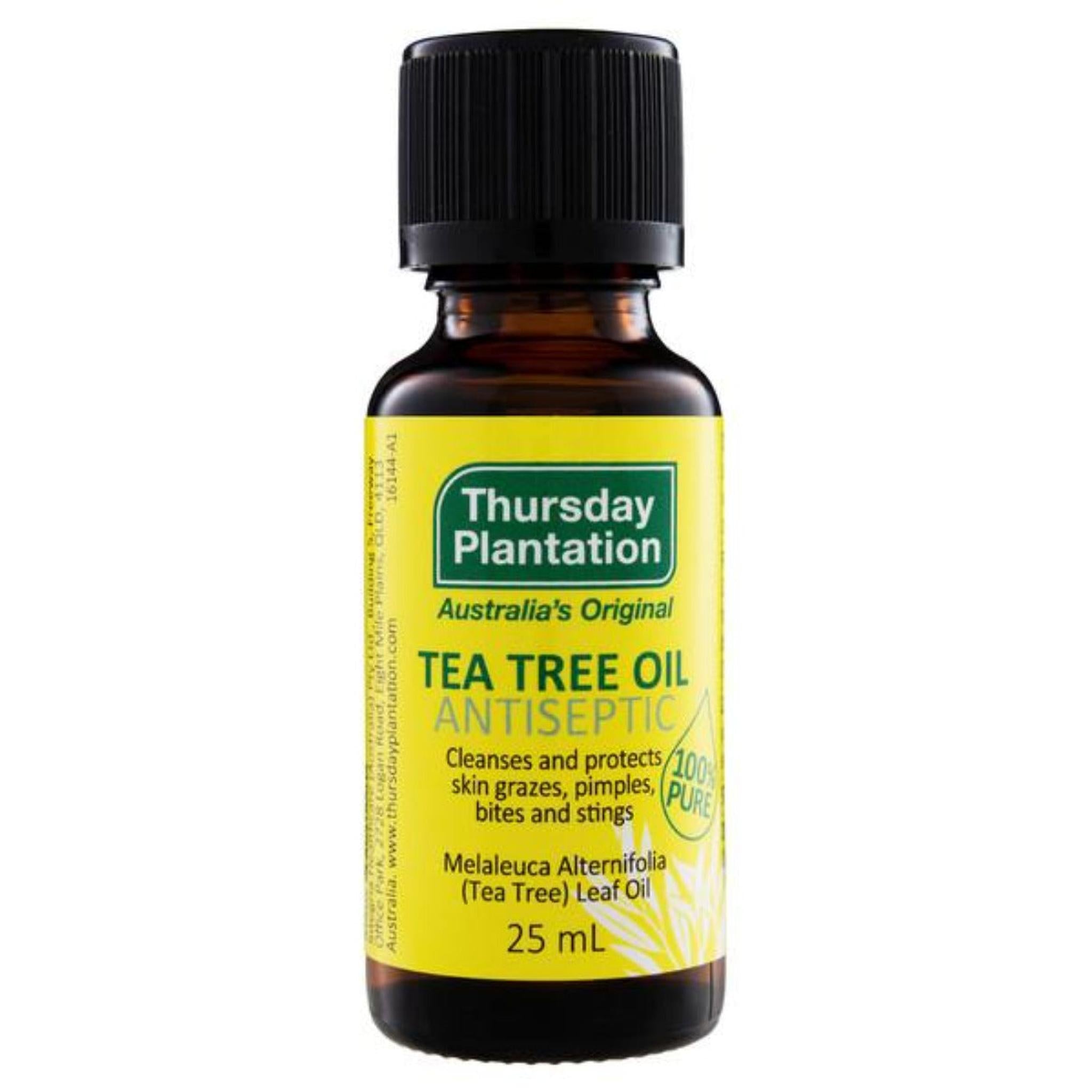 THURSDAY PLANTATION TEA TREE OIL 25ML - The Herbal Dispensary Raglan