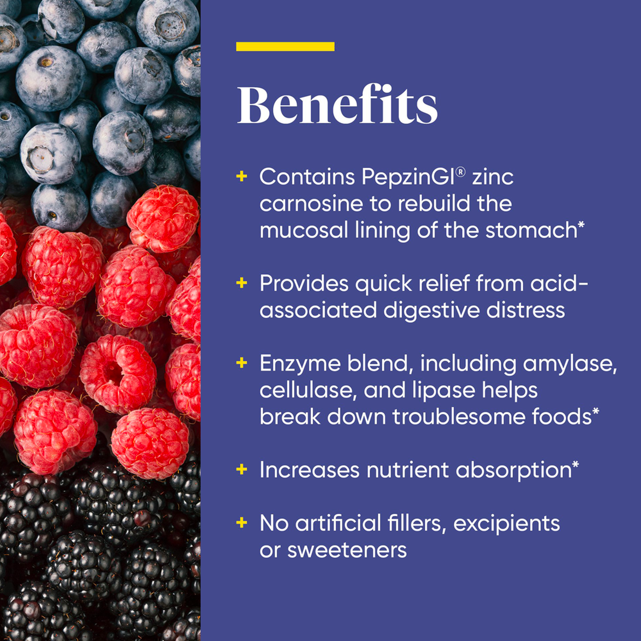 ENZYMEDICA ACID SOOTHE CHEWS - The Herbal Dispensary Raglan