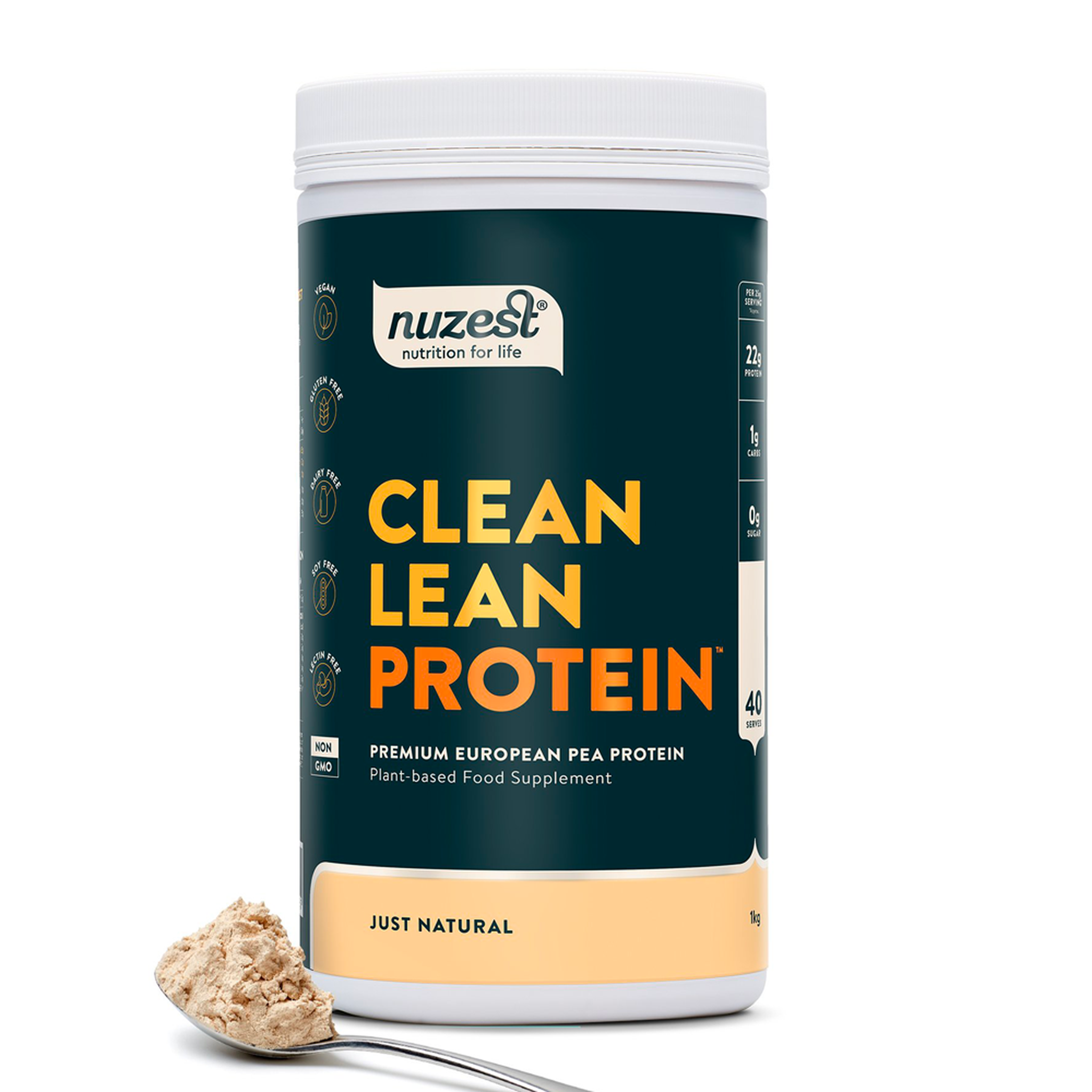 NUZEST CLEAN LEAN PROTEIN JUST NATURAL - The Herbal Dispensary Raglan