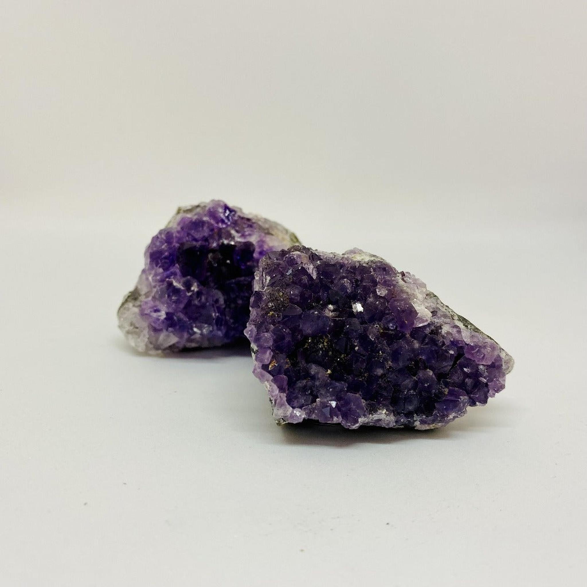 LAZULI RAGLAN BOXED AMETHYST CRYSTAL CLUSTER - The Herbal Dispensary Raglan