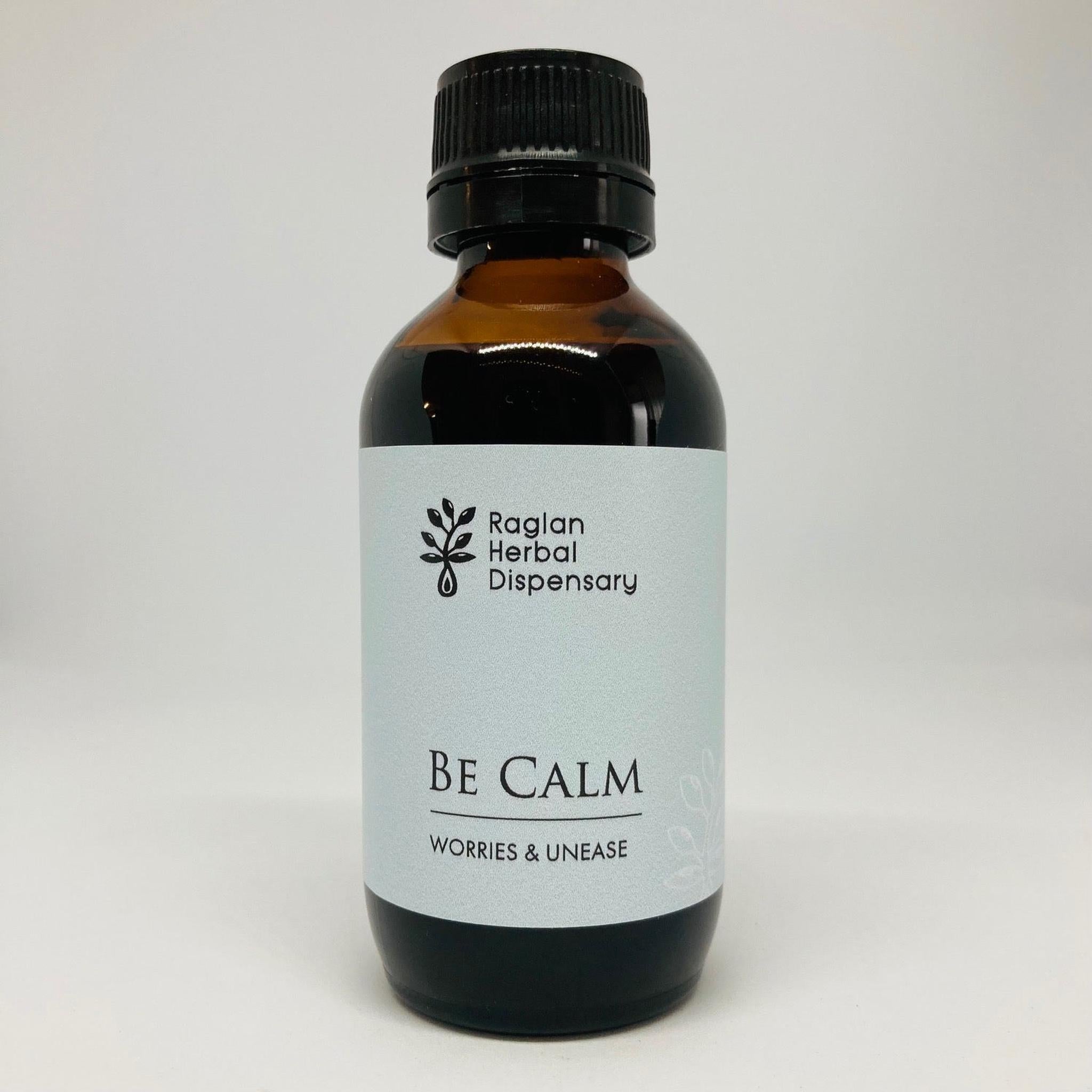 HERBAL DISPENSARY BE CALM TONIC BOTTLE - The Herbal Dispensary Raglan