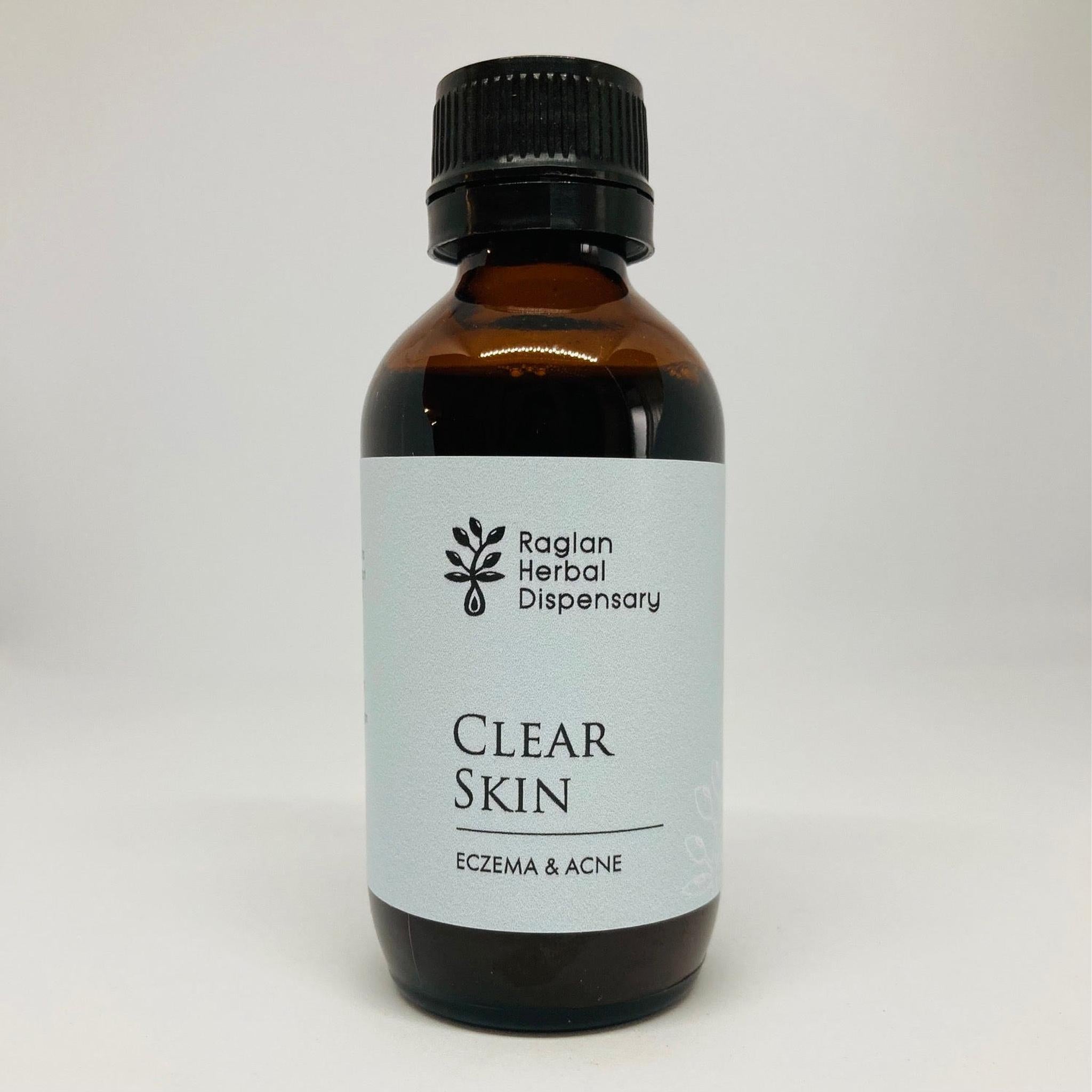 HERBAL DISPENSARY CLEAR SKIN TONIC BOTTLE - The Herbal Dispensary Raglan