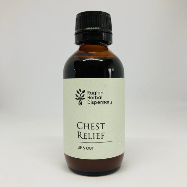 HERBAL DISPENSARY CHEST RELIEF TONIC BOTTLE