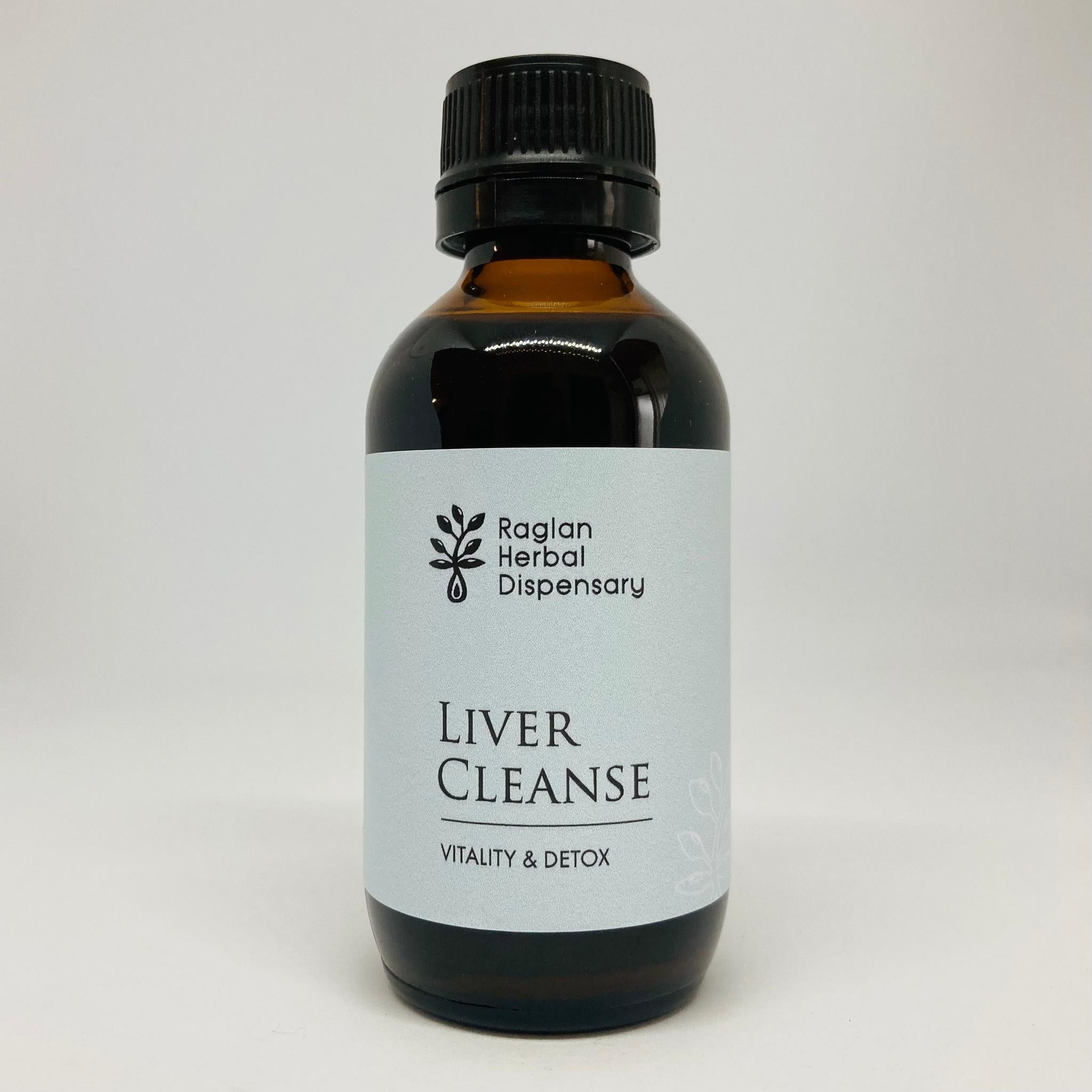 HERBAL DISPENSARY LIVER CLEANSE TONIC BOTTLE - The Herbal Dispensary Raglan
