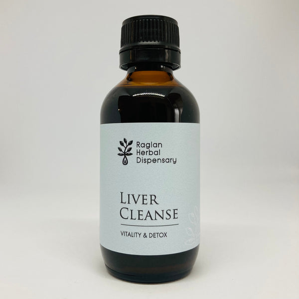 HERBAL DISPENSARY LIVER CLEANSE TONIC BOTTLE