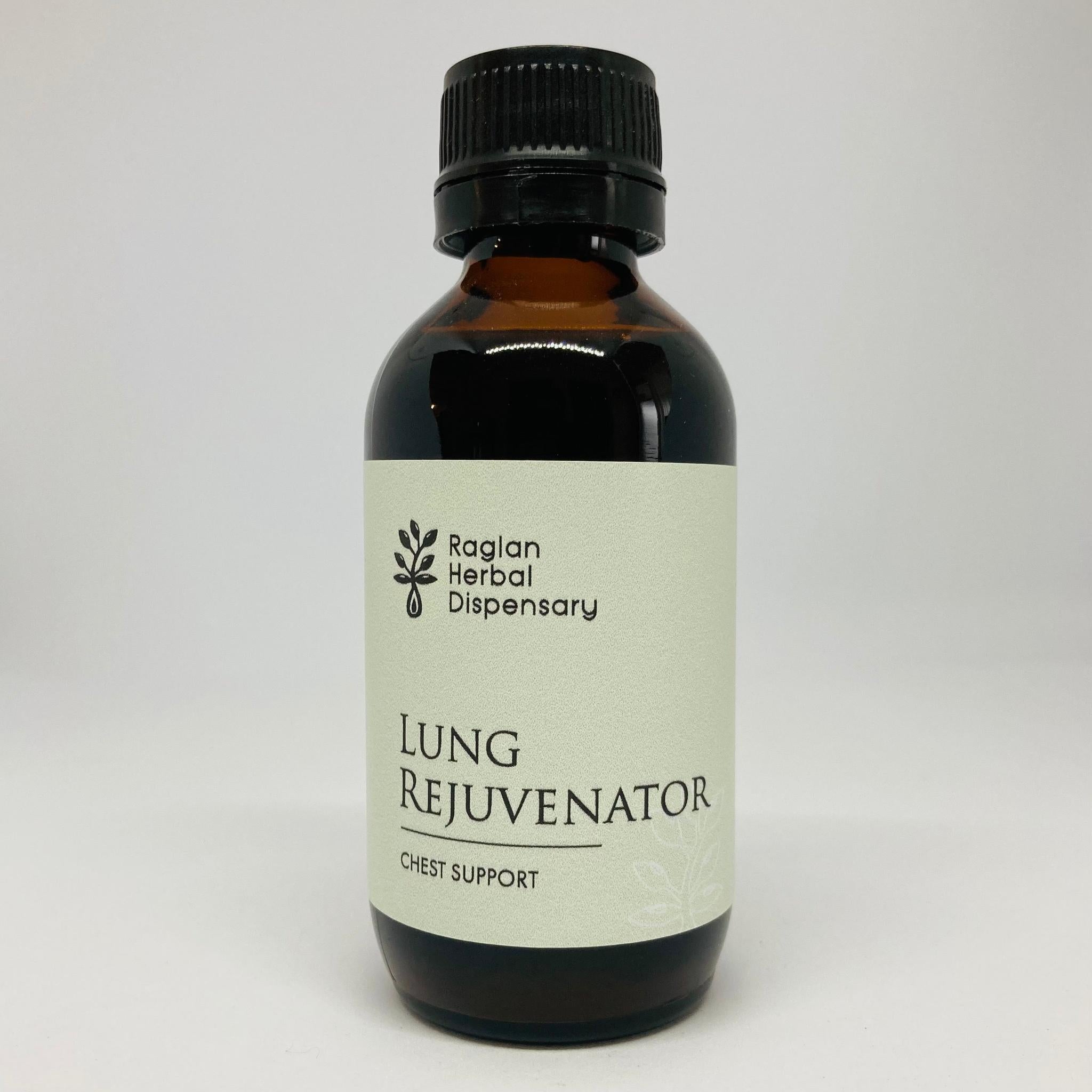 HERBAL DISPENSARY LUNG REJUVENATOR TONIC BOTTLE - The Herbal Dispensary Raglan