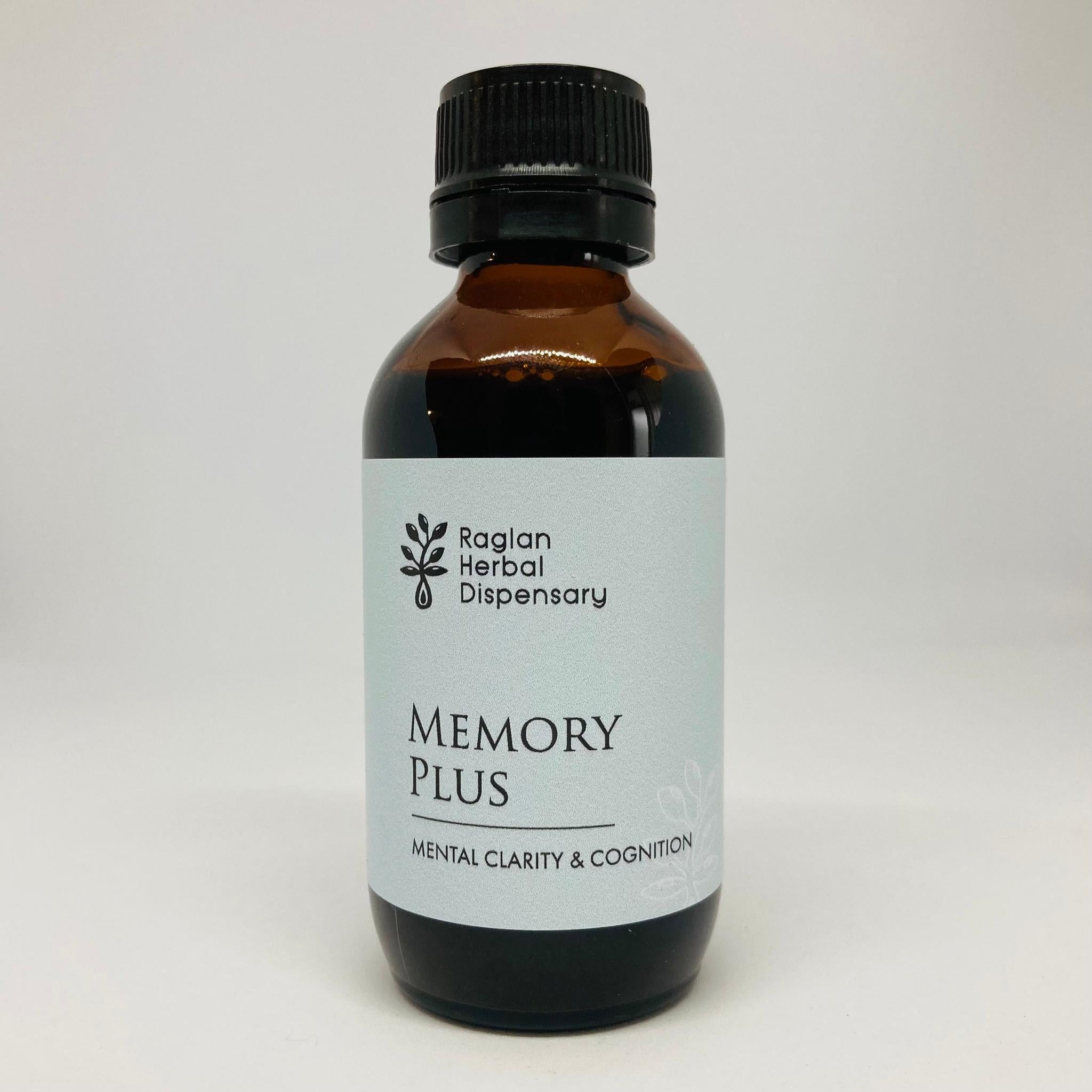 HERBAL DISPENSARY MEMORY PLUS TONIC BOTTLE - The Herbal Dispensary Raglan