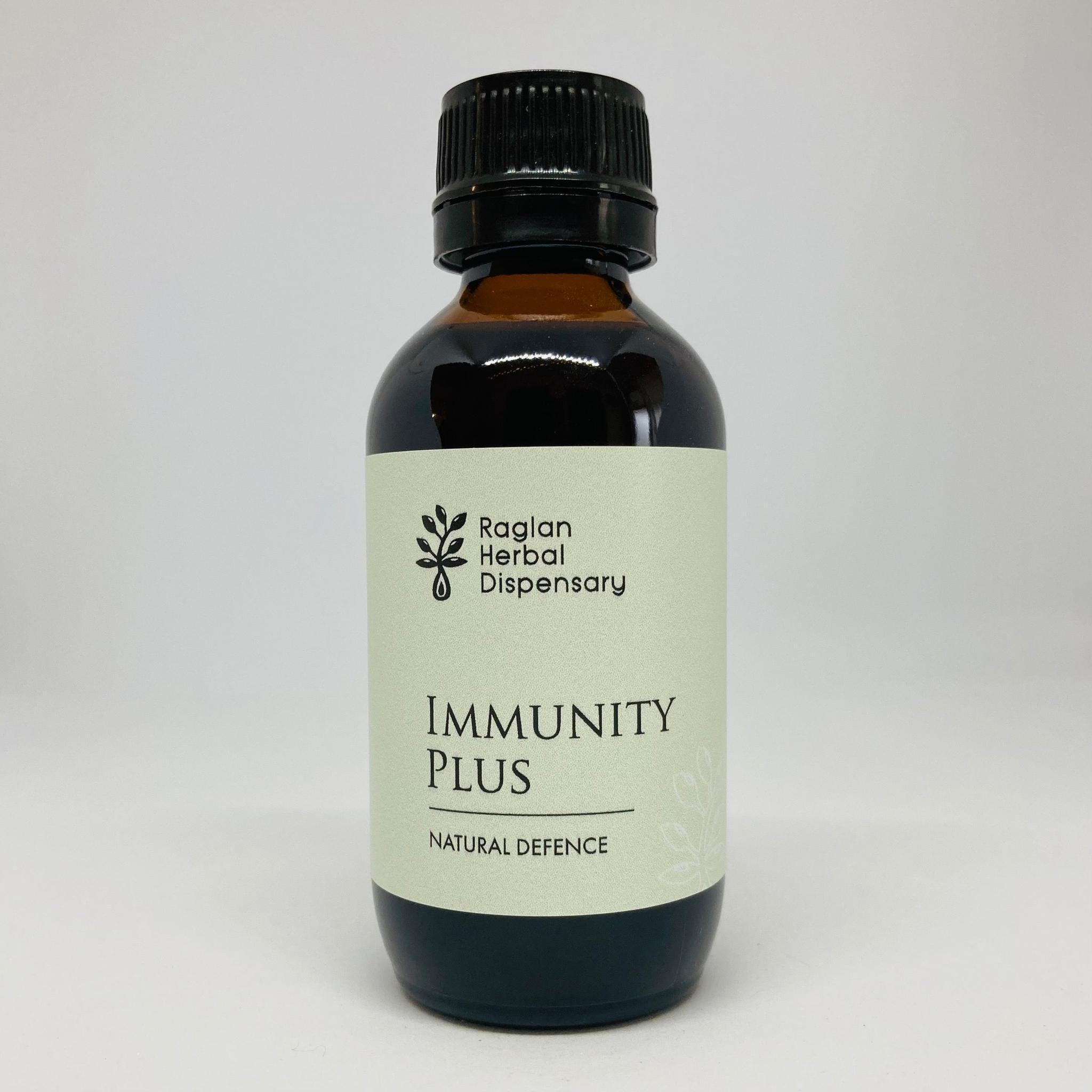 HERBAL DISPENSARY IMMUNITY PLUS TONIC BOTTLE - The Herbal Dispensary Raglan