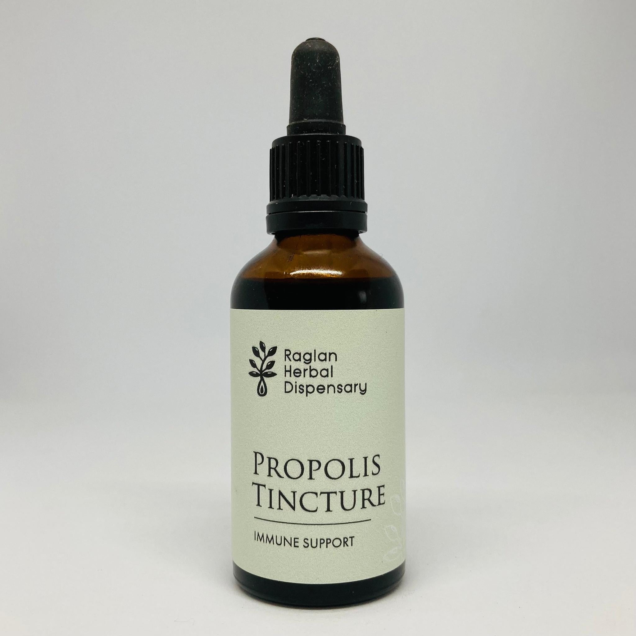 HERBAL DISPENSARY PROPOLIS TINCTURE DROPS BOTTLE - The Herbal Dispensary Raglan