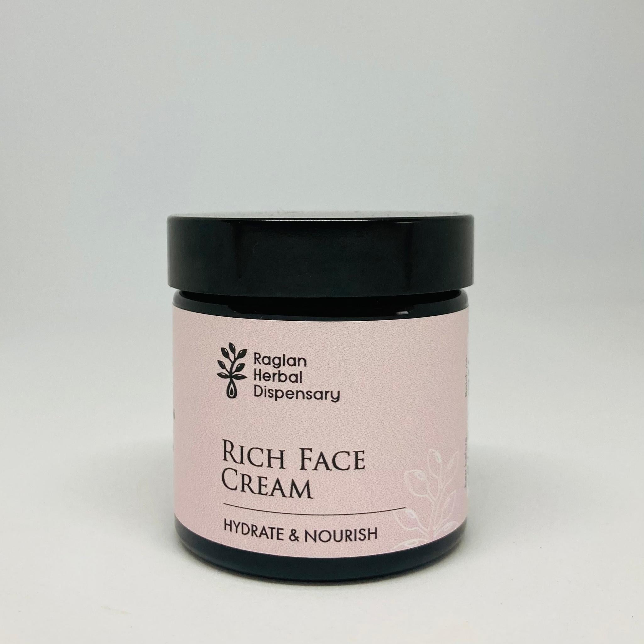 HERBAL DISPENSARY RICH FACE CREAM - The Herbal Dispensary Raglan
