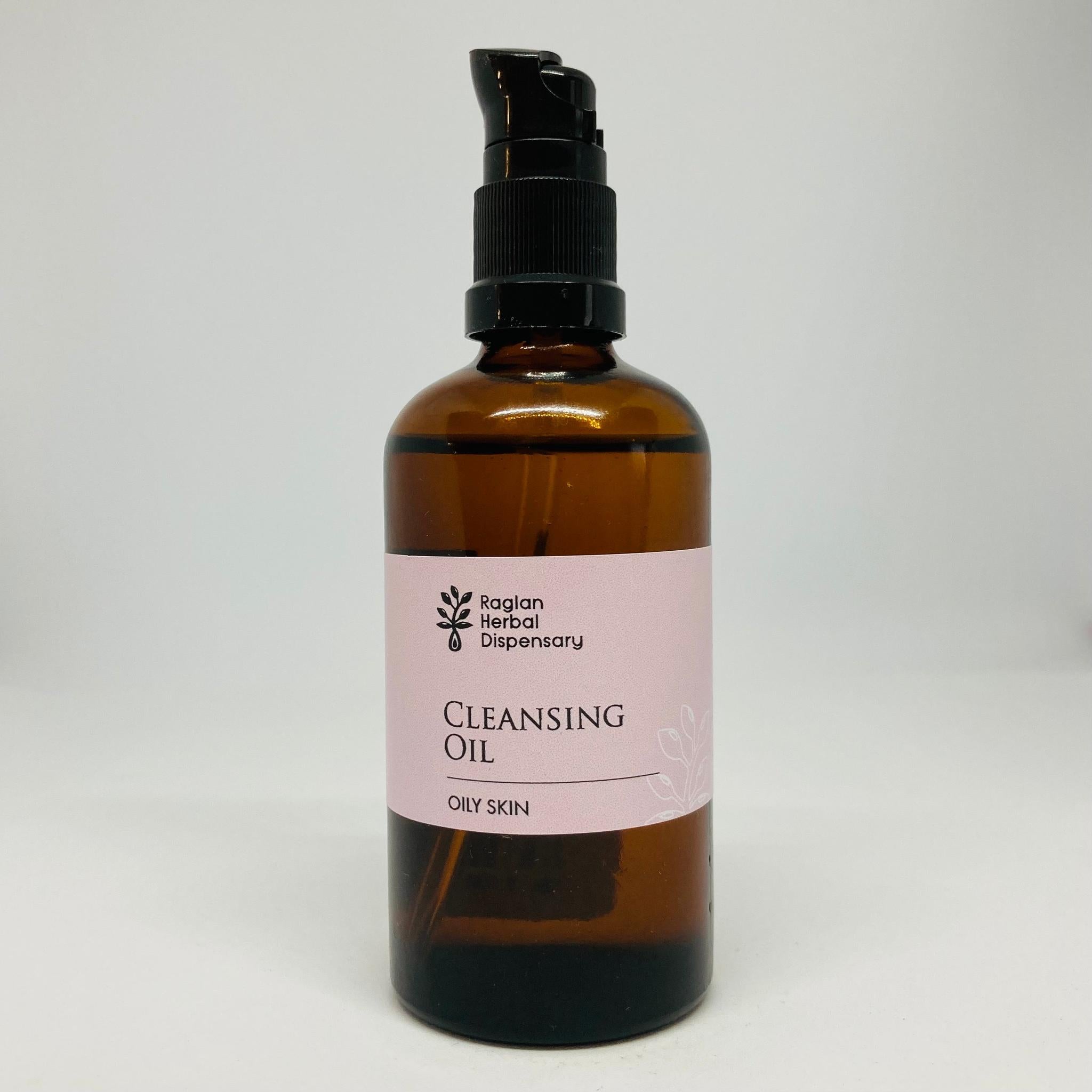 HERBAL DISPENSARY CLEANSING OIL OILY SKIN 100ML - The Herbal Dispensary Raglan