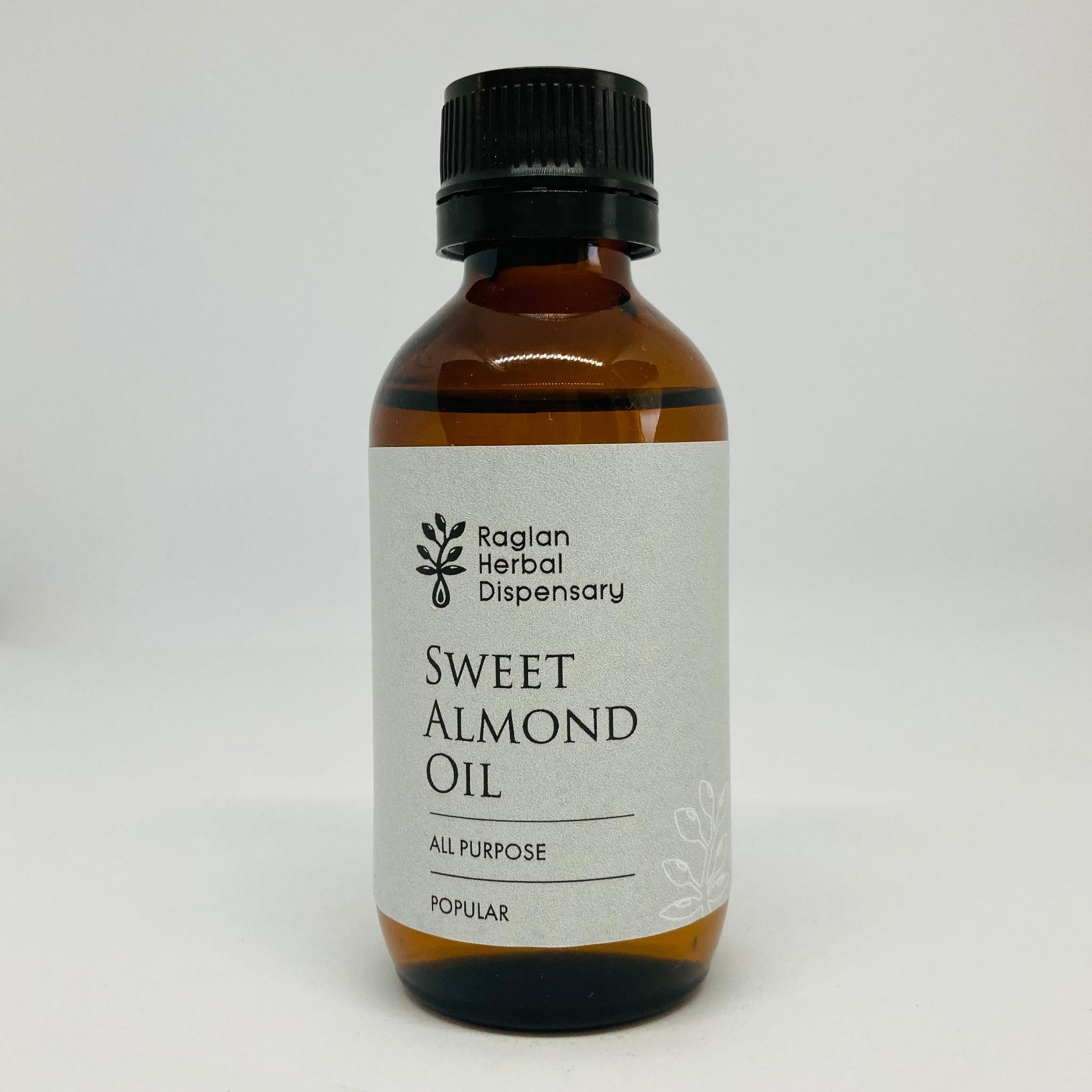 SWEET ALMOND CARRIER OIL - The Herbal Dispensary Raglan
