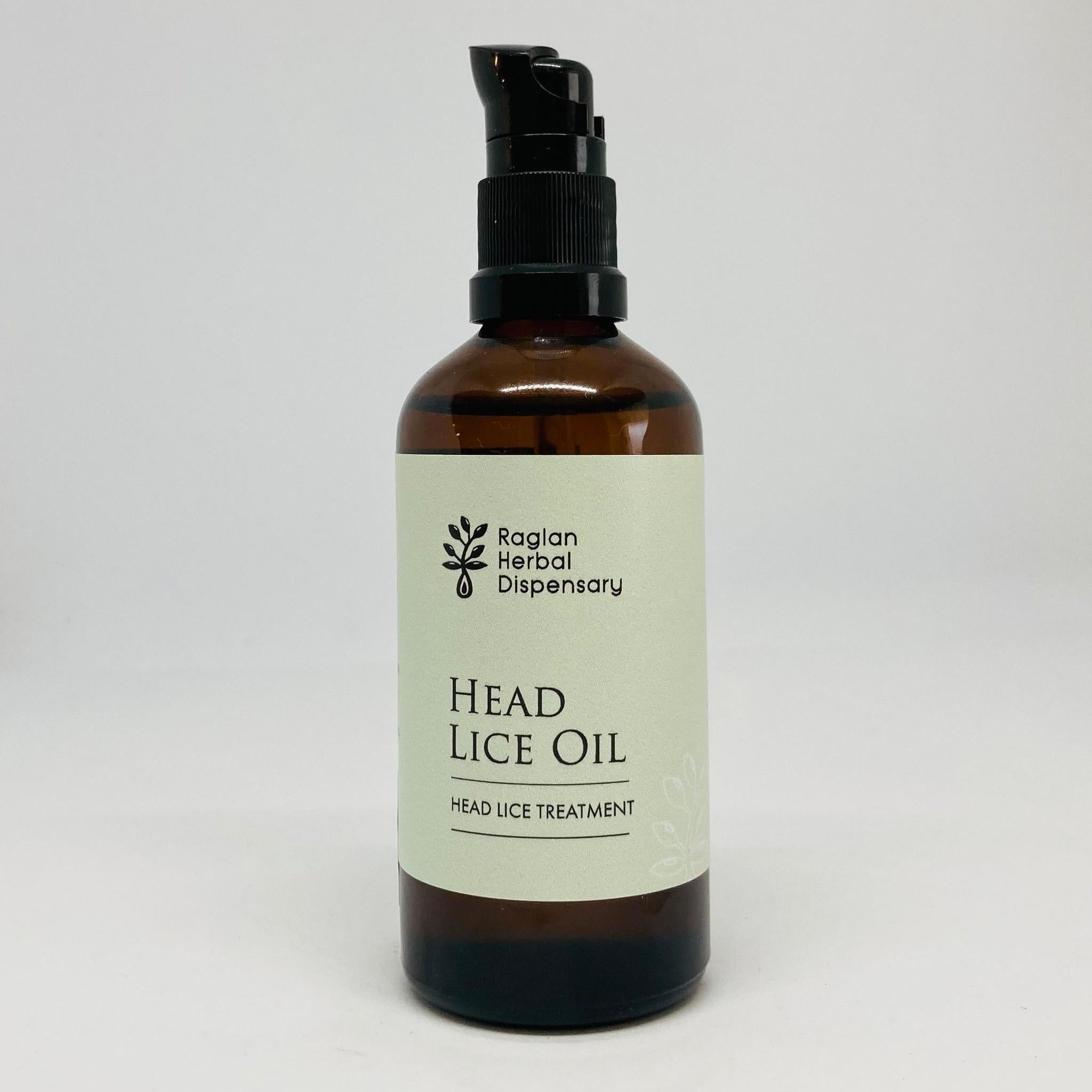 HERBAL DISPENSARY HEAD LICE OIL 100MLS - The Herbal Dispensary Raglan
