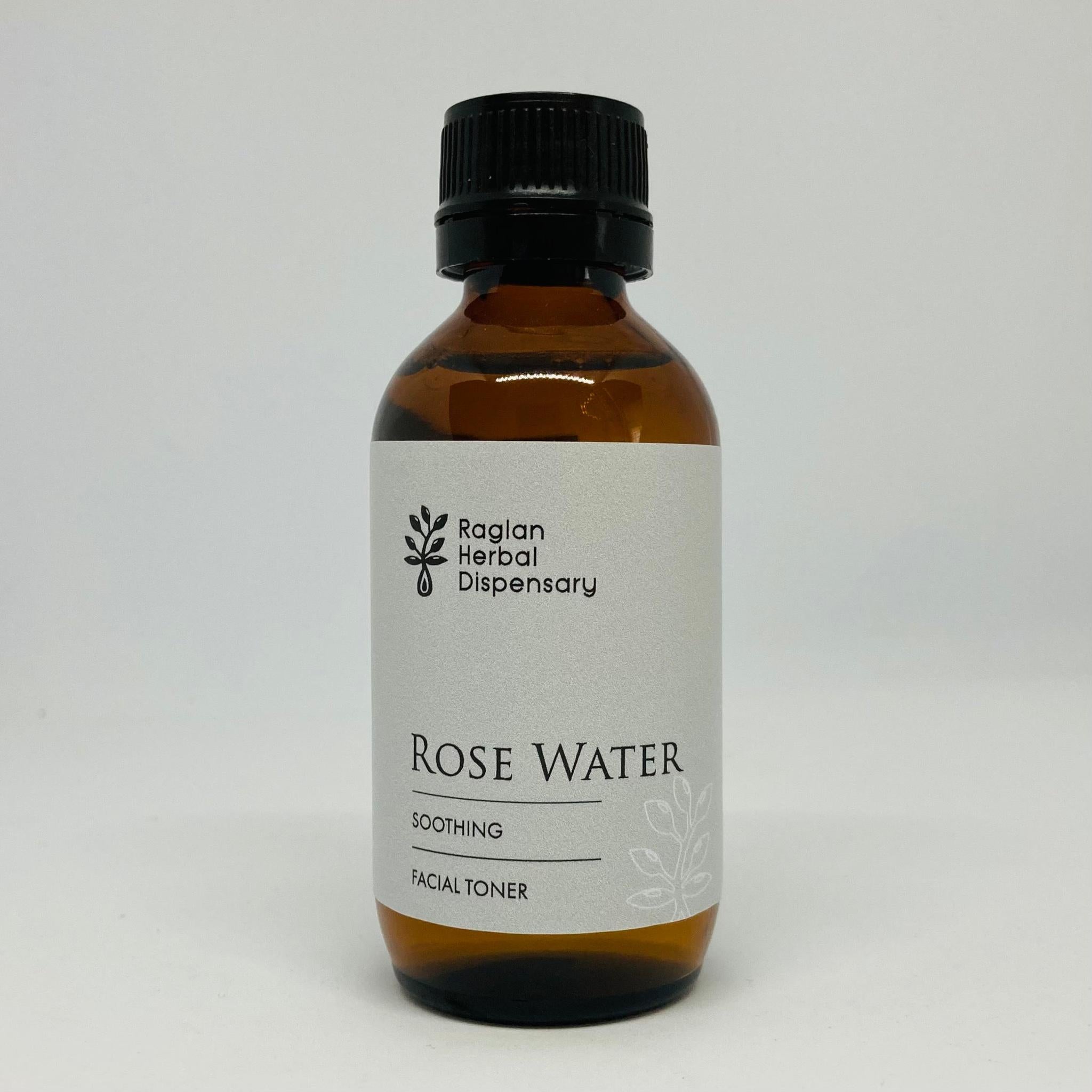 HERBAL DISPENSARY ROSE WATER 100mL - The Herbal Dispensary Raglan