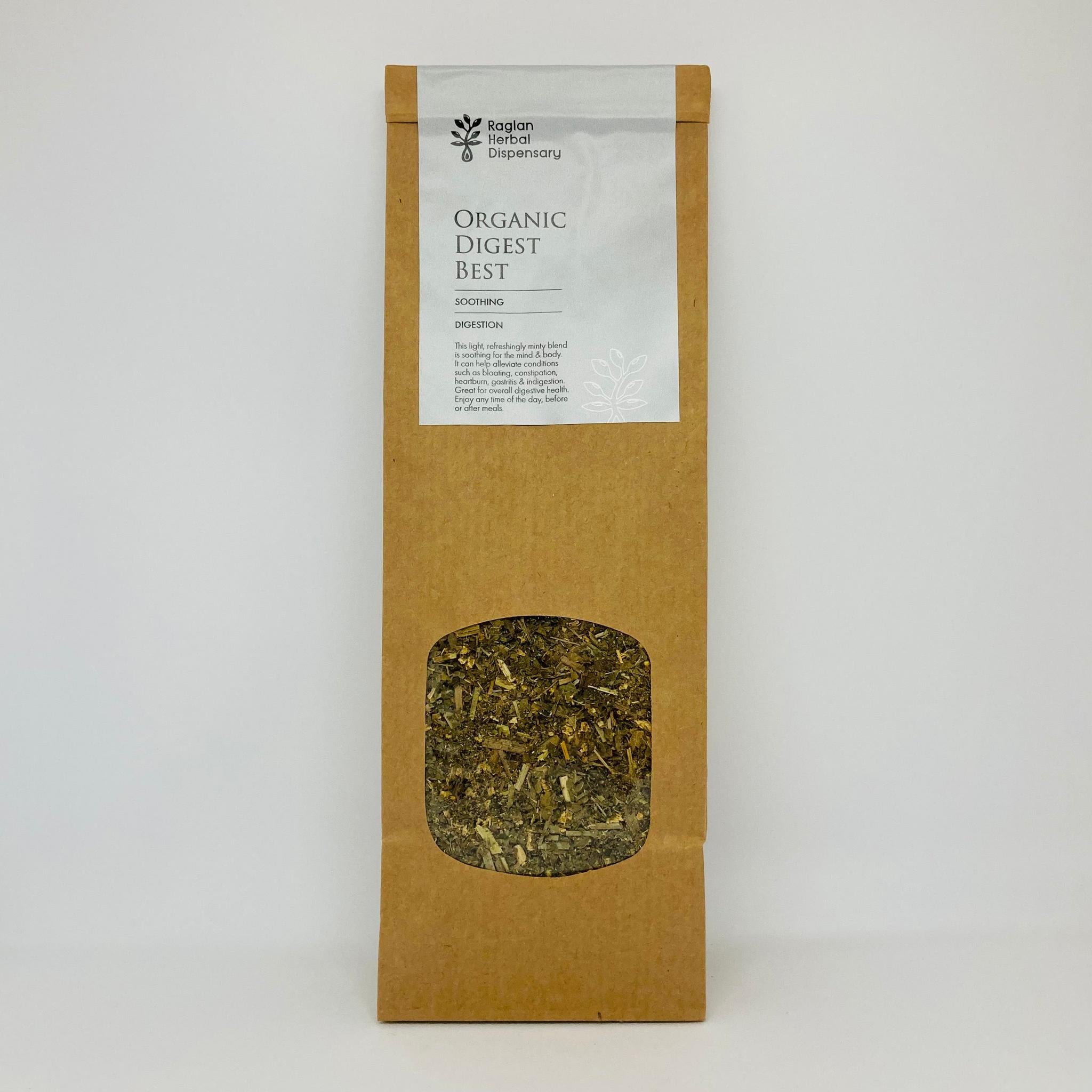 ORGANIC DIGEST BEST HERBAL TEA BLEND - The Herbal Dispensary Raglan
