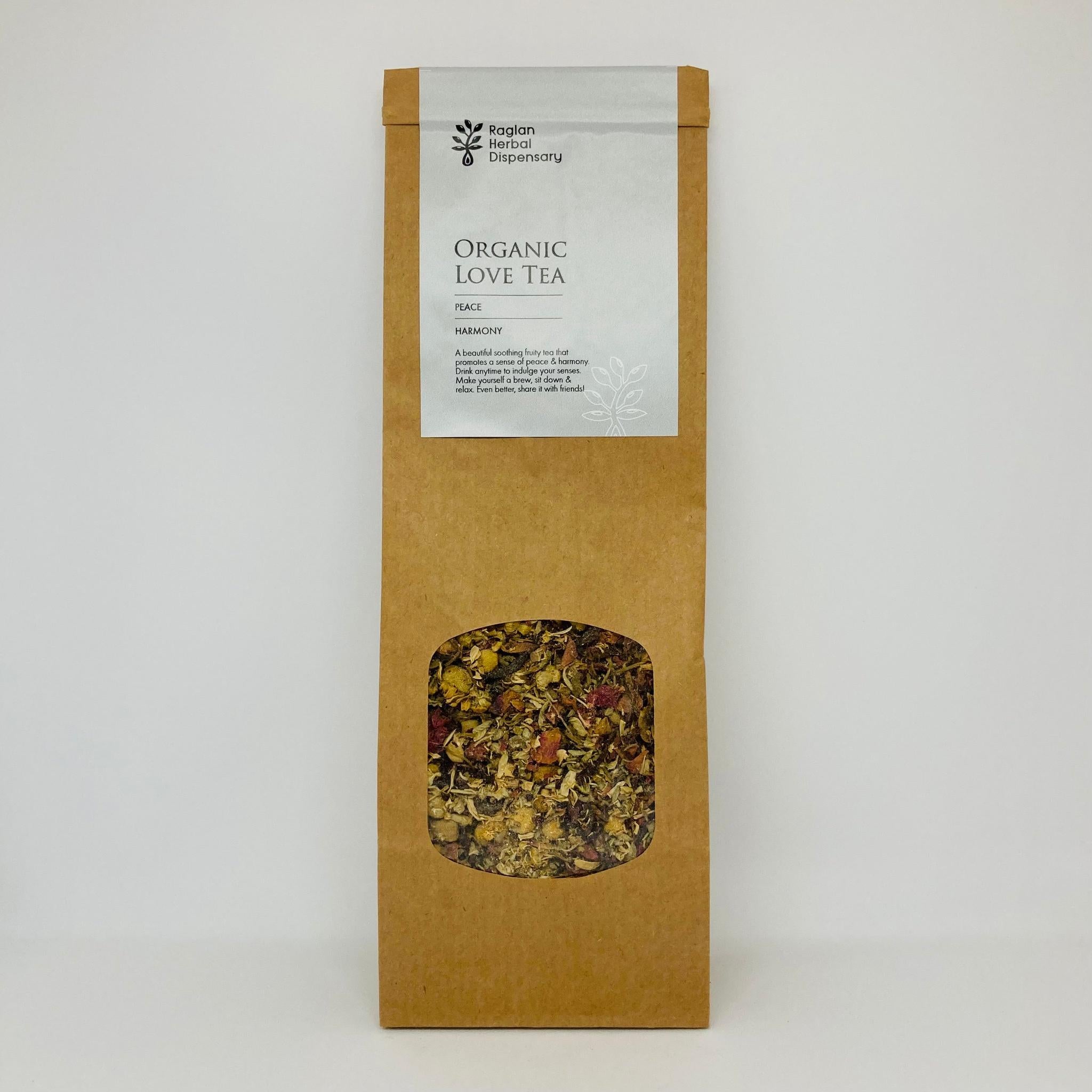 ORGANIC LOVE HERBAL TEA BLEND - The Herbal Dispensary Raglan
