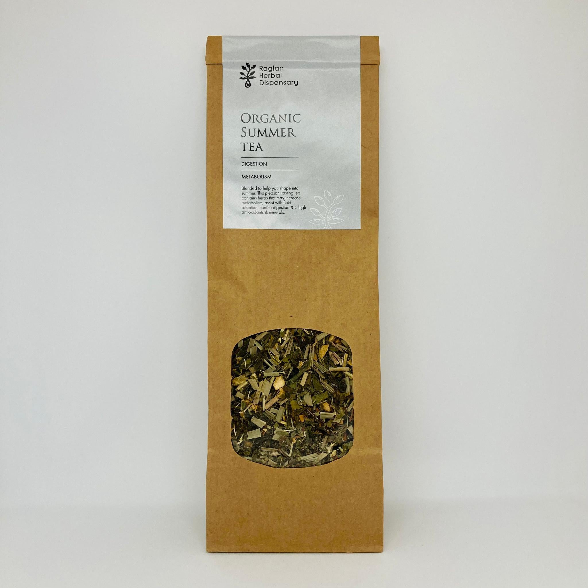 ORGANIC SUMMER HERBAL TEA BLEND - The Herbal Dispensary Raglan