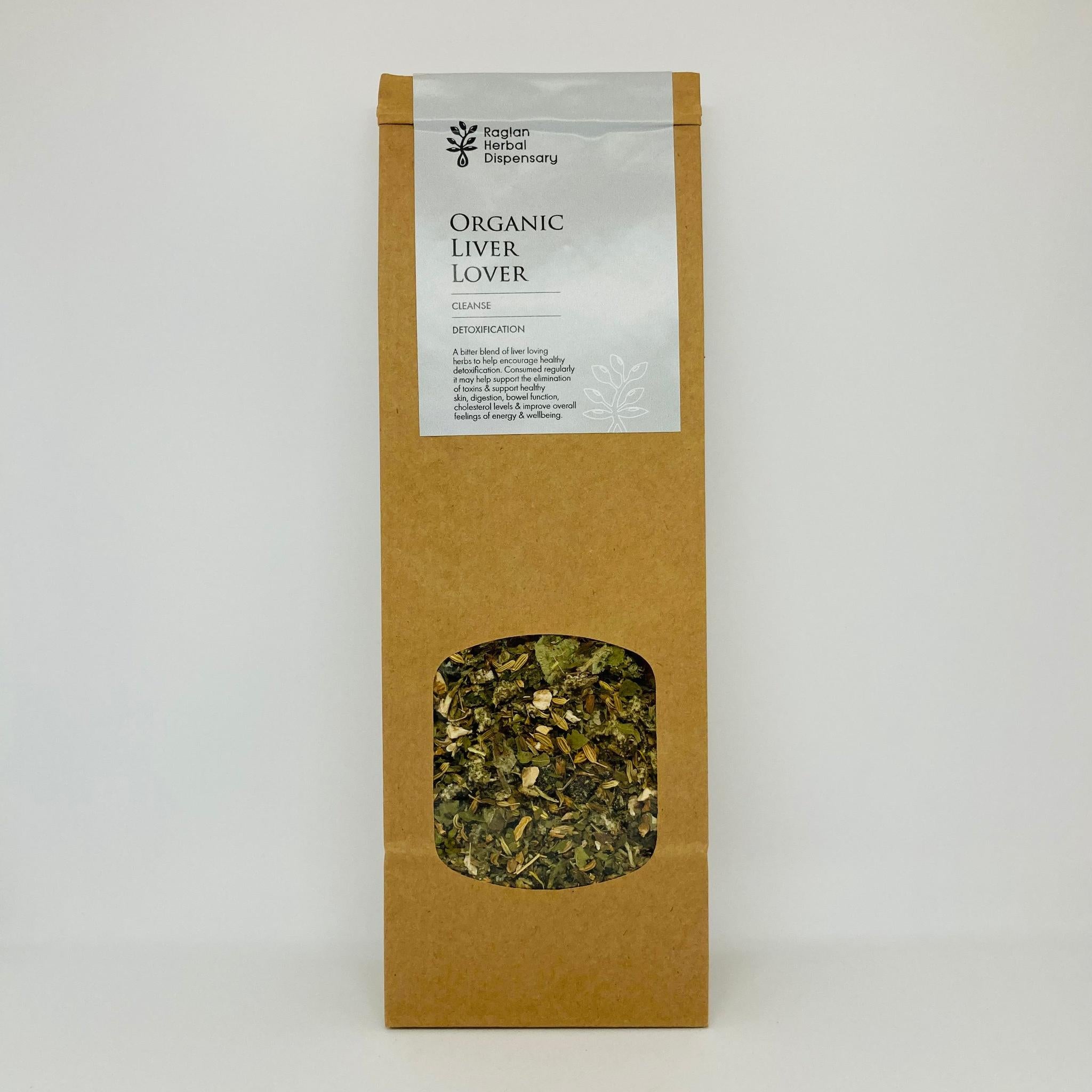 ORGANIC LIVER LOVER HERBAL TEA BLEND - The Herbal Dispensary Raglan