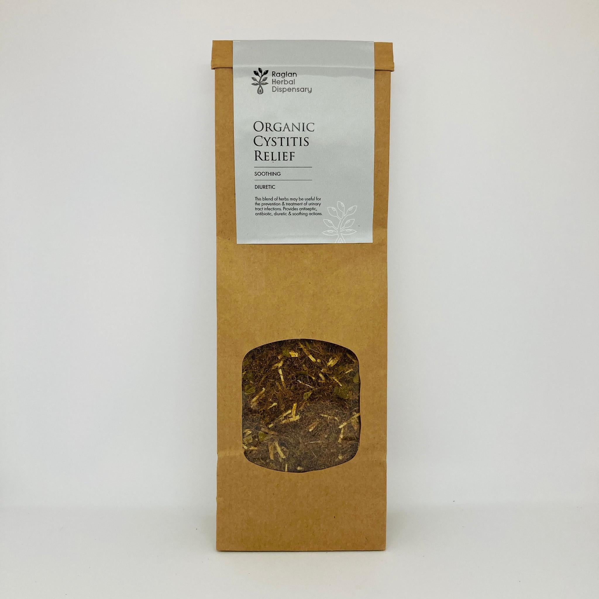 ORGANIC CYSTITIS RELIEF HERBAL TEA BLEND - The Herbal Dispensary Raglan